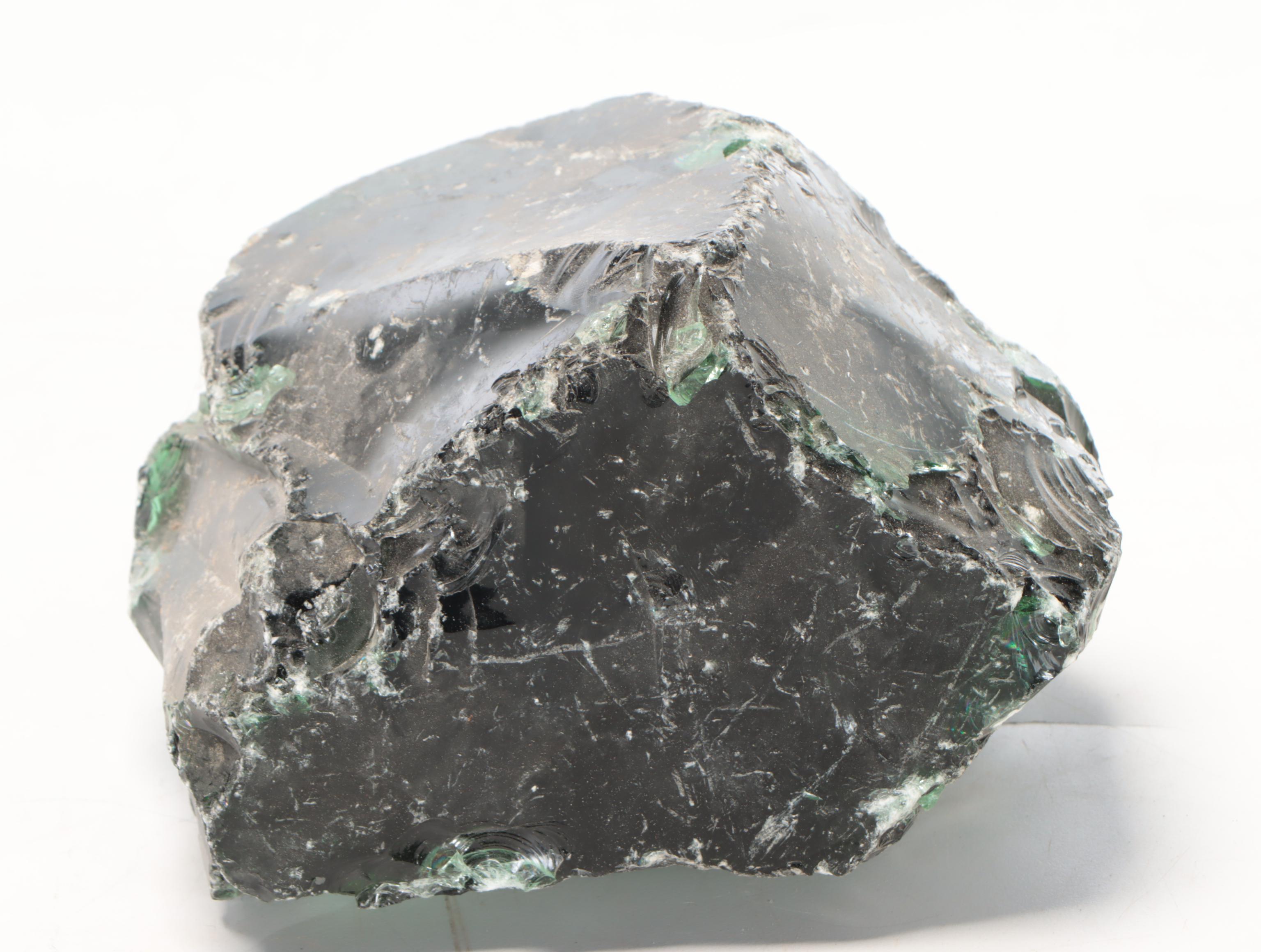 Raw Obsidian and Glass Specimens