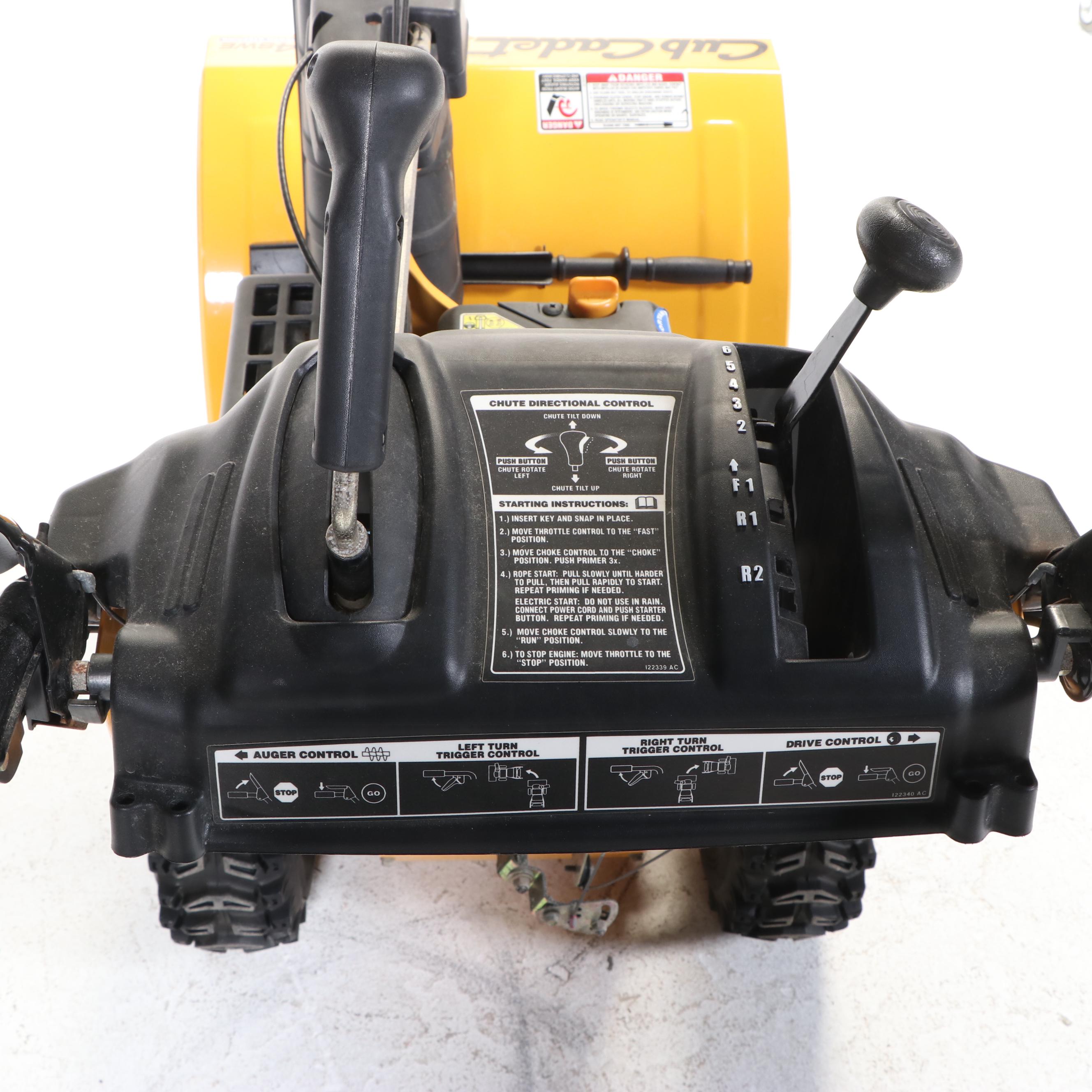 Cub Cadet Electric Start Two Stage Gas Powered Snow Blower