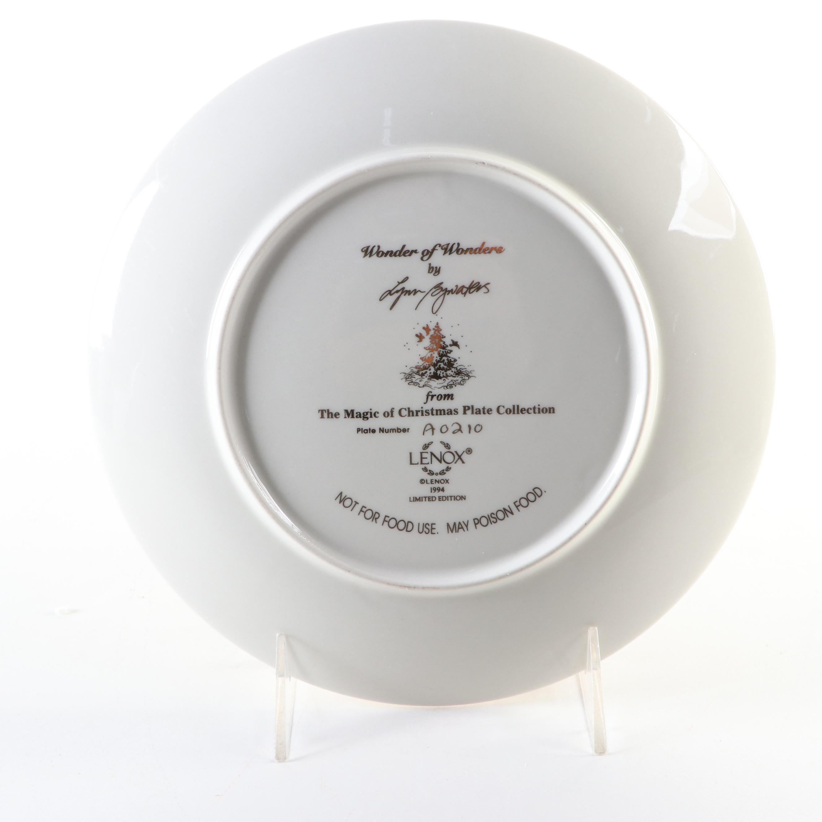 Lenox Magic of Christmas and Other Christmas Collector Plates