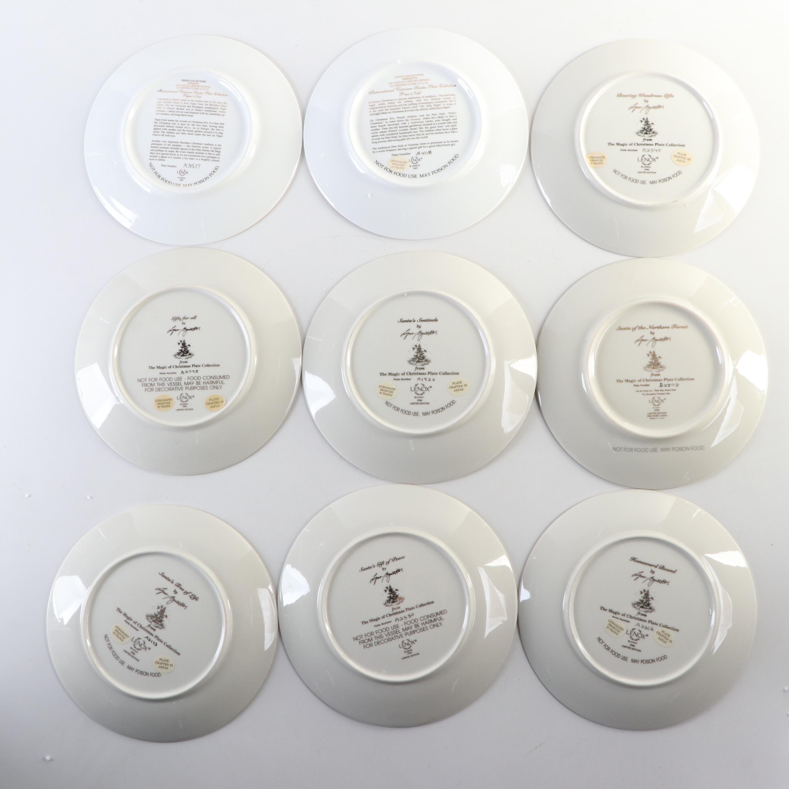 Lenox Magic of Christmas and Other Christmas Collector Plates