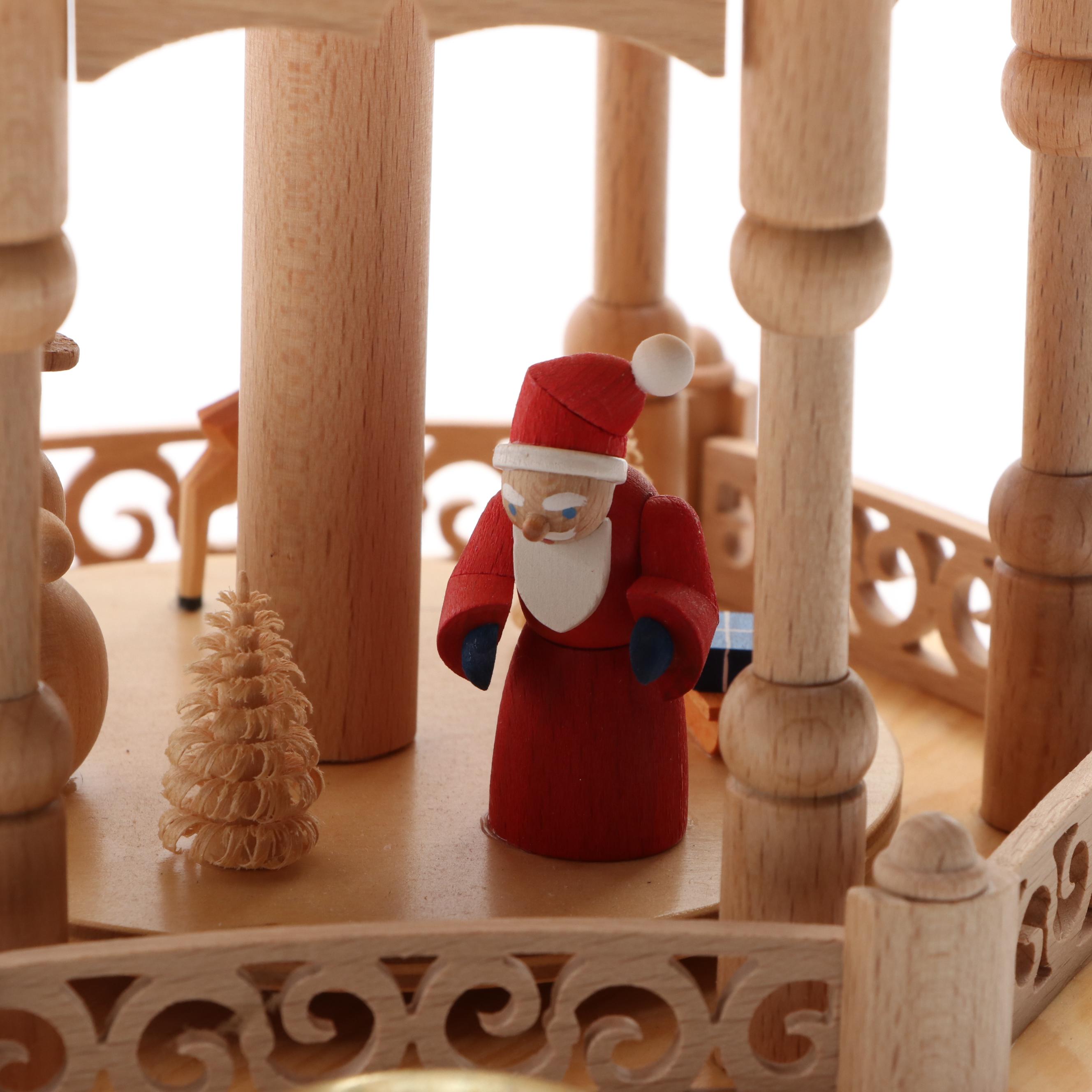 Erzgebirgische Volkskunst Seiffen Wooden Christmas Pyramid