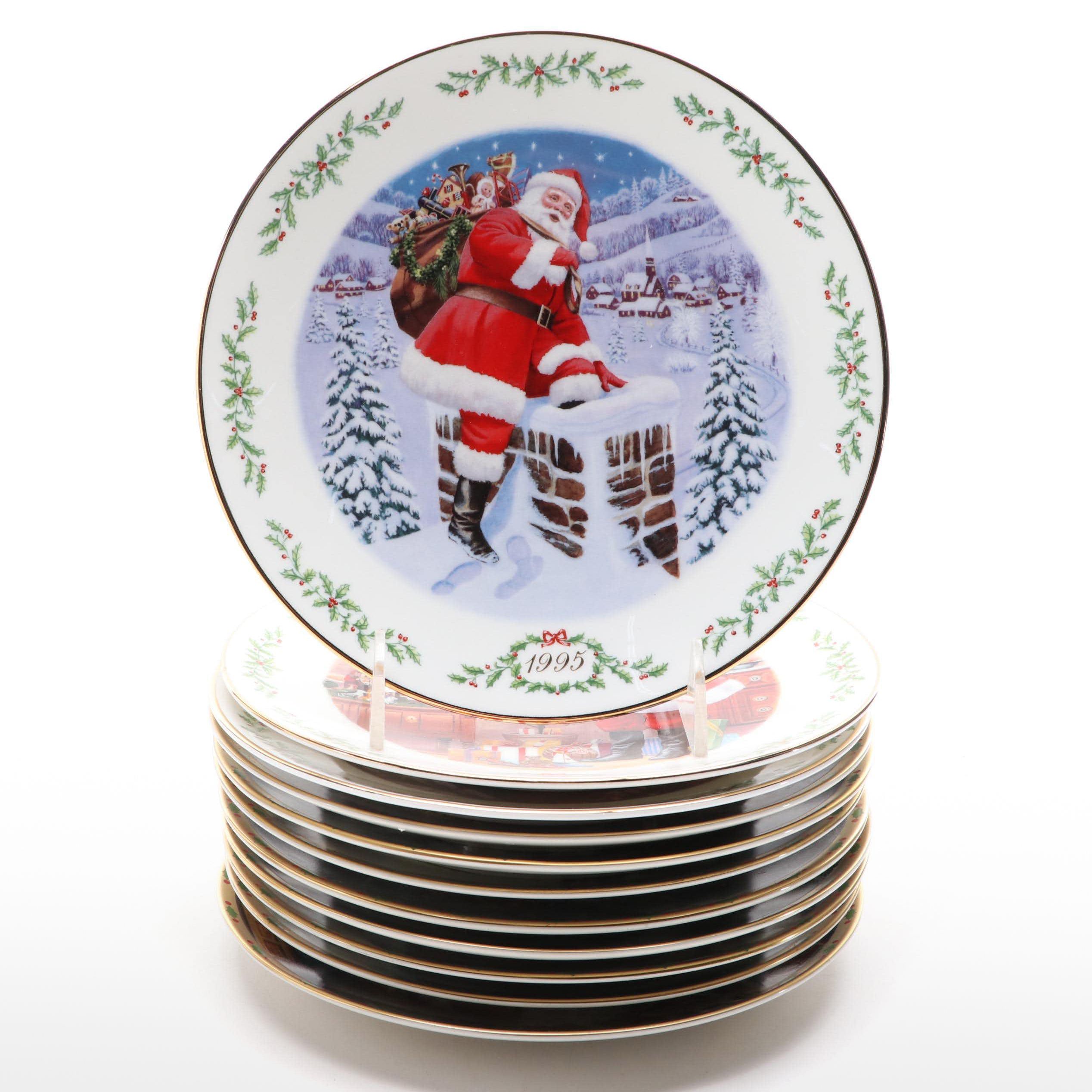 Lenox Magic of Christmas and Other Christmas Collector Plates