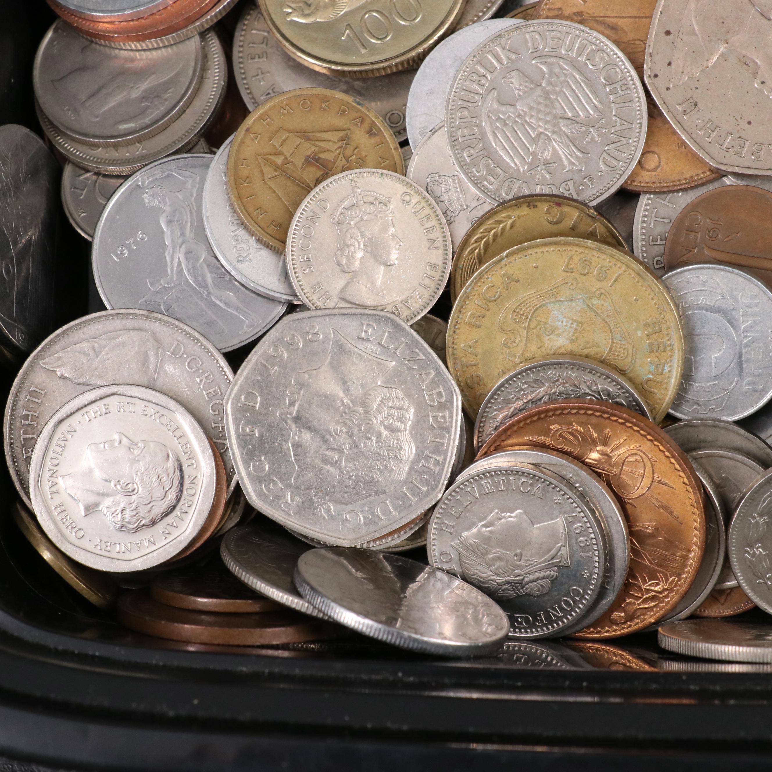 Group of Over 350 Foreign Coins