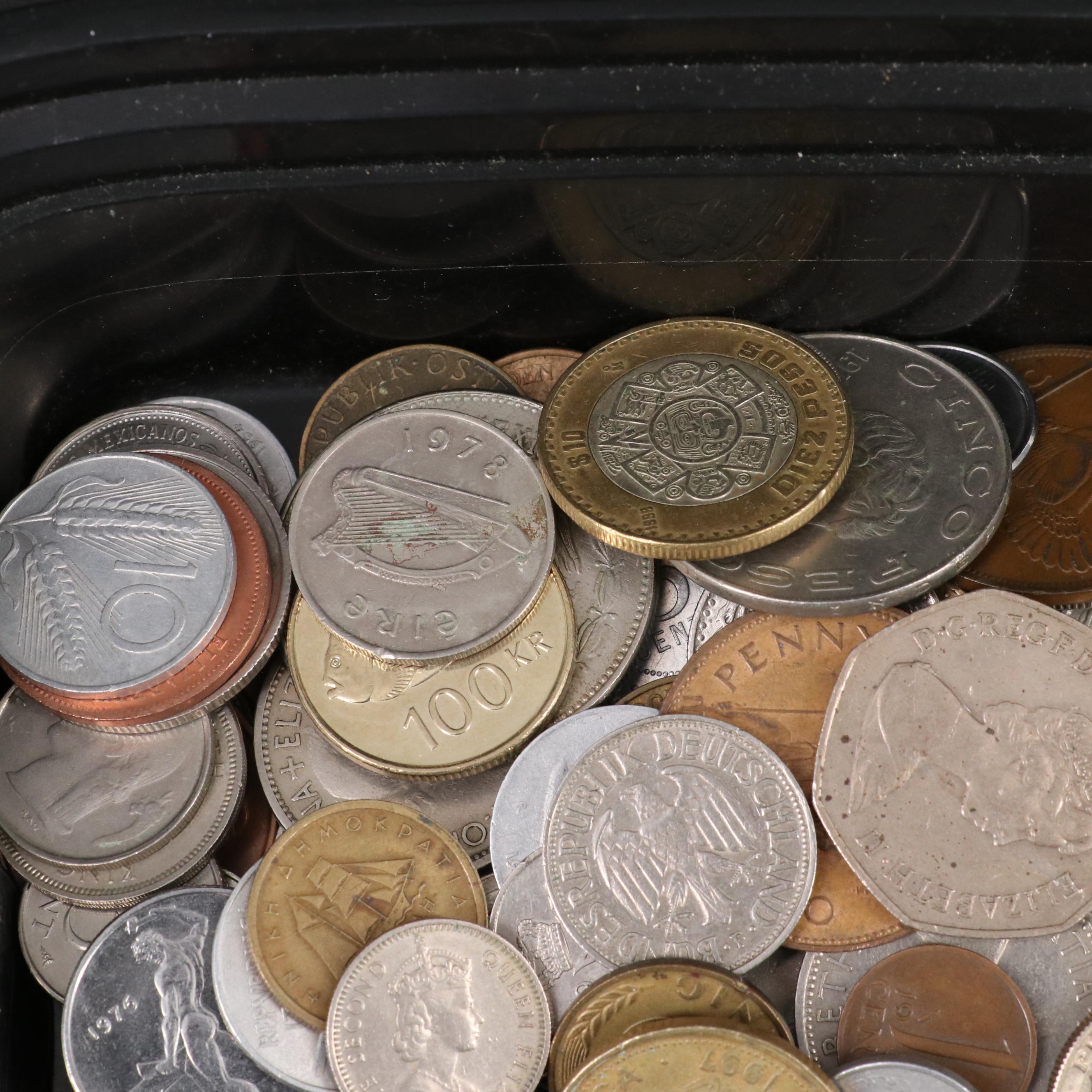 Group of Over 350 Foreign Coins