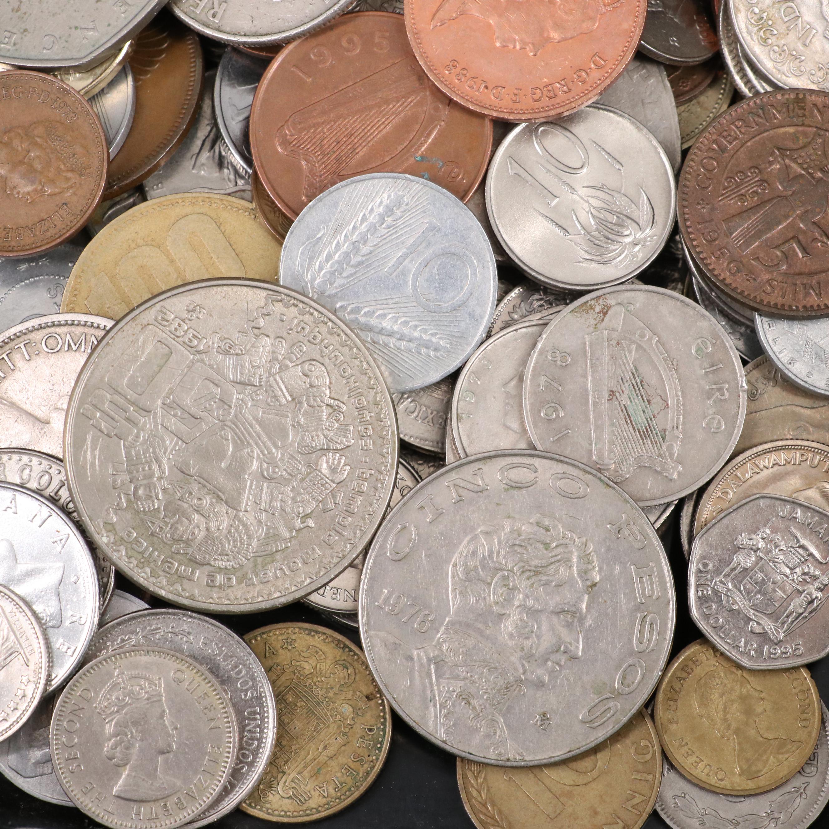 Group of Over 350 Foreign Coins