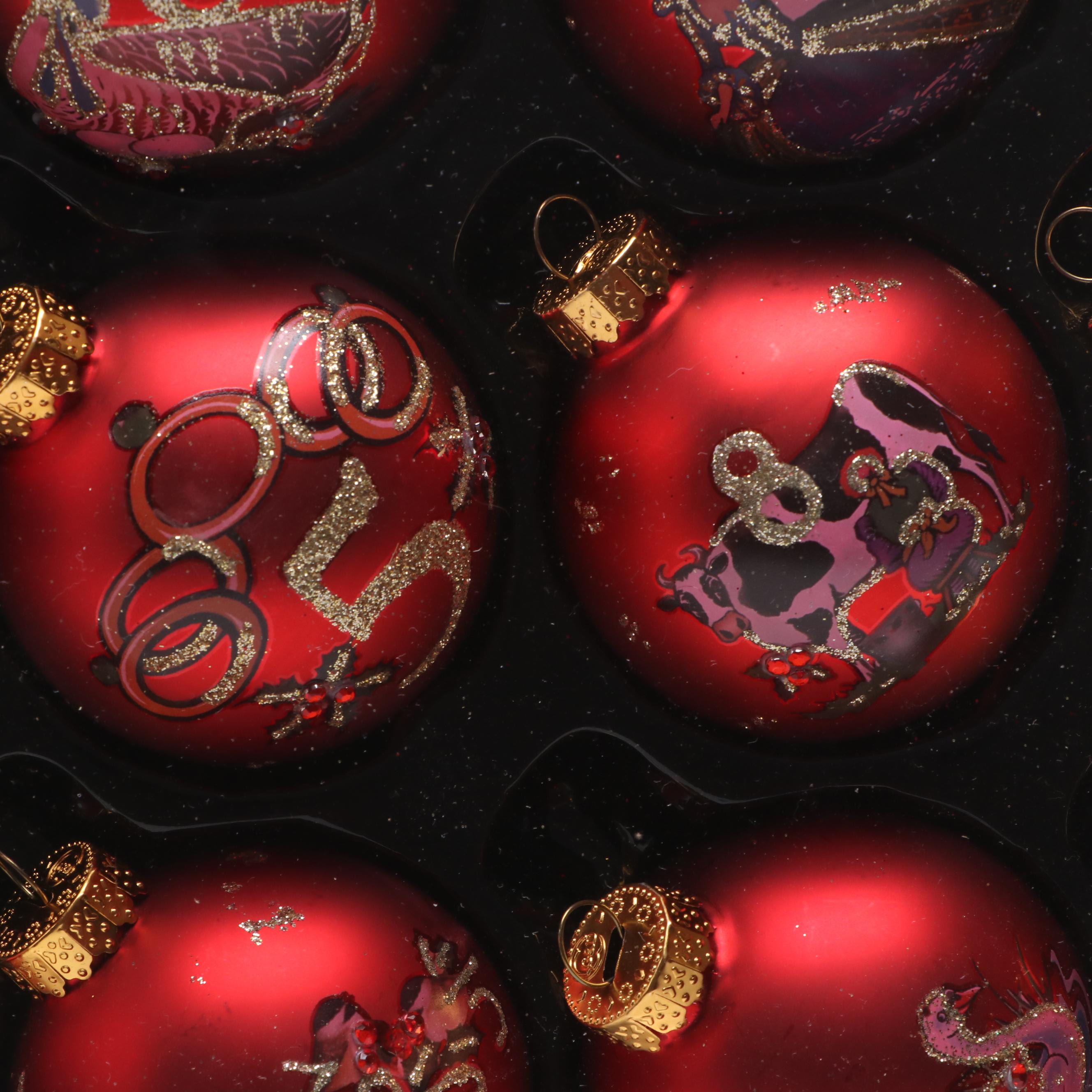 Kurt S. Adler Glass Christmas Ornaments