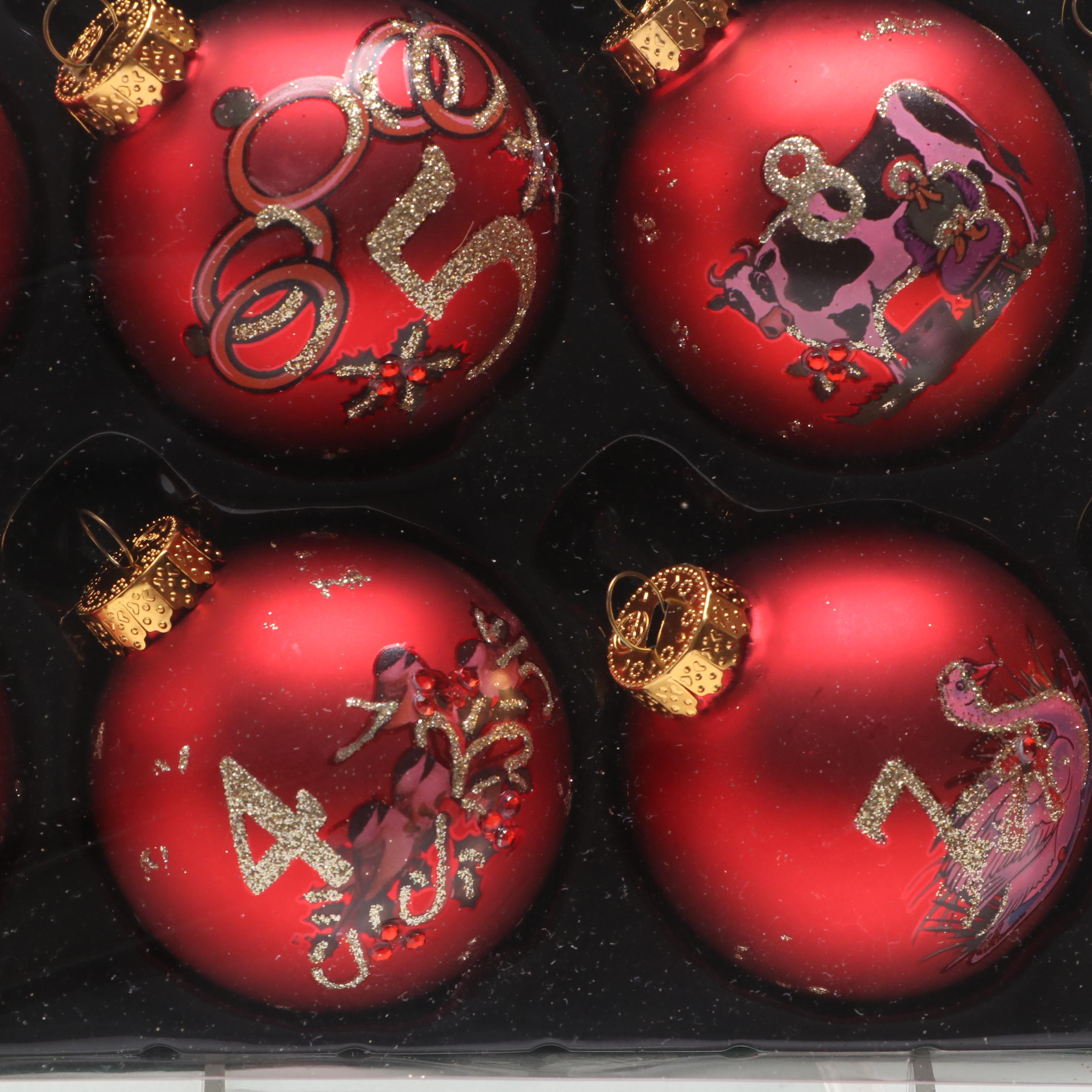 Kurt S. Adler Glass Christmas Ornaments