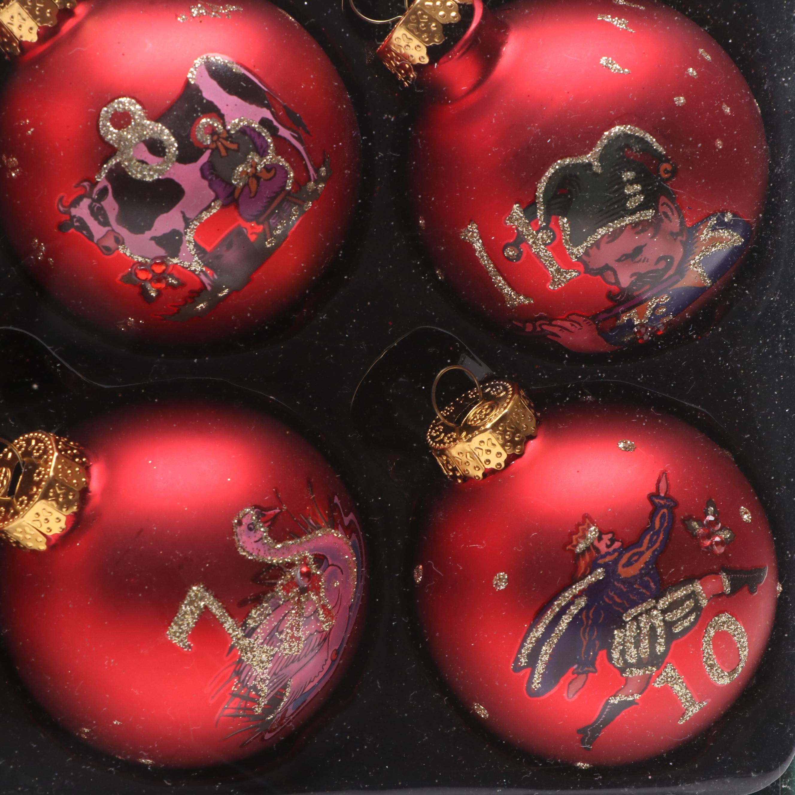 Kurt S. Adler Glass Christmas Ornaments