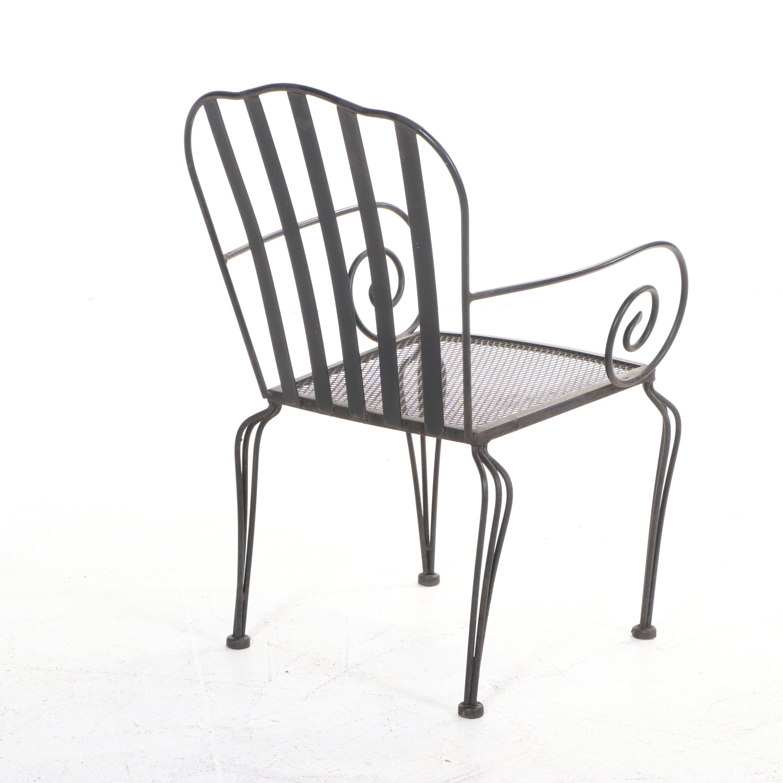 EightPiece PowderCoated Metal Patio Dining Set, Incl. Hampton Bay EBTH