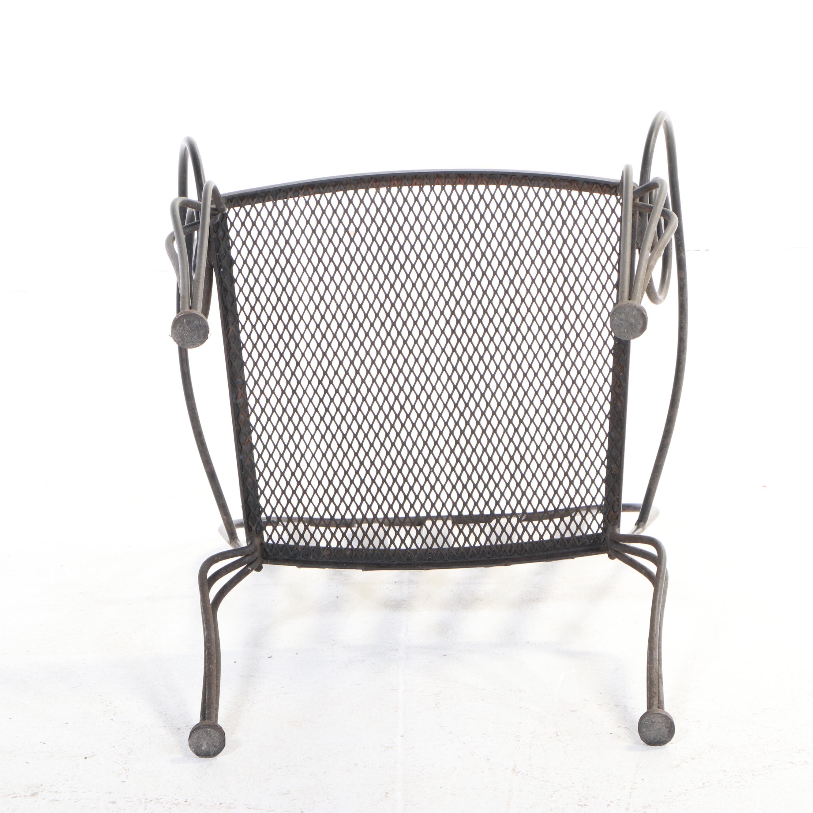 Eight-Piece Powder-Coated Metal Patio Dining Set, Incl. Hampton Bay