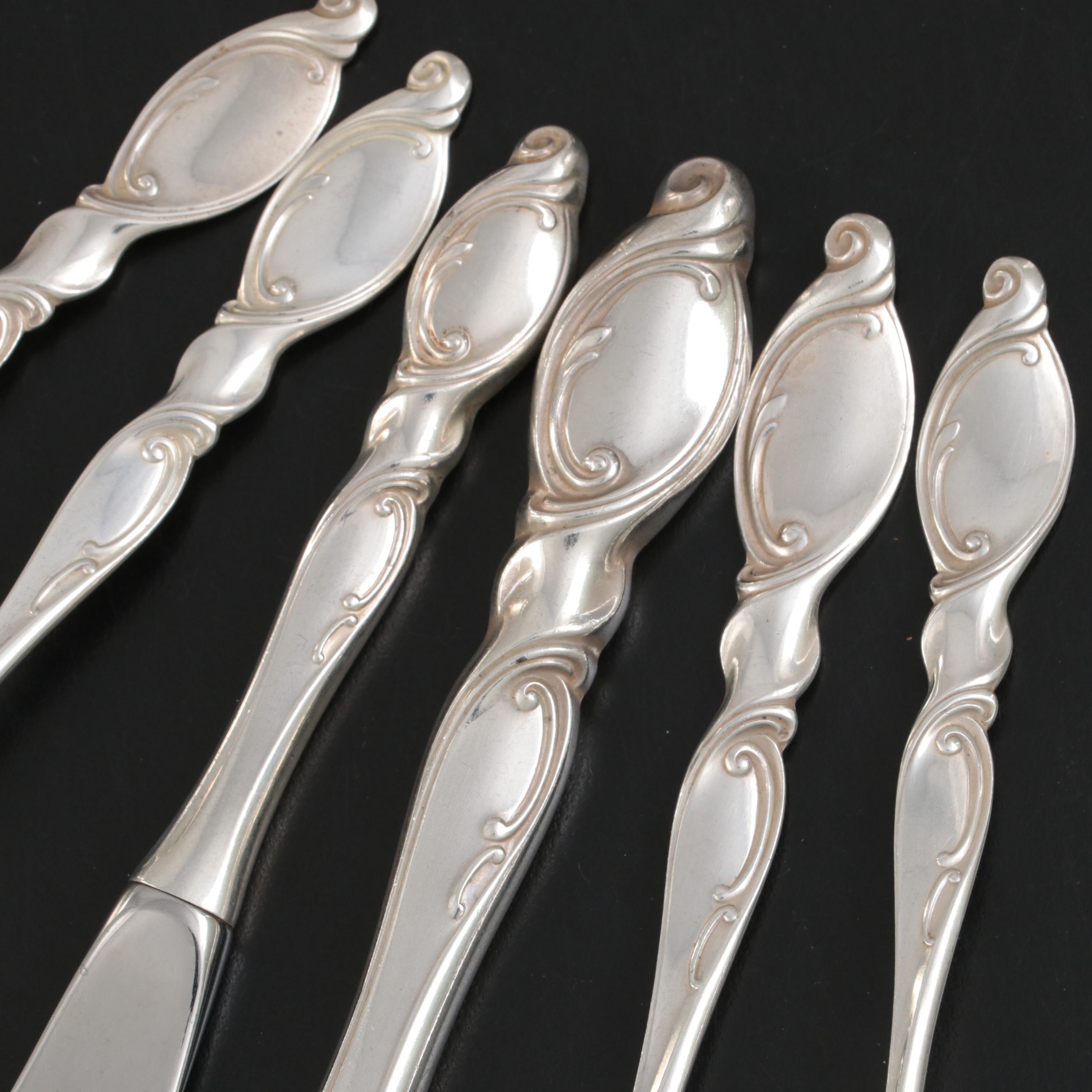 Wallace "Silver Swirl" Sterling Silver Flatware and Serving Utensils