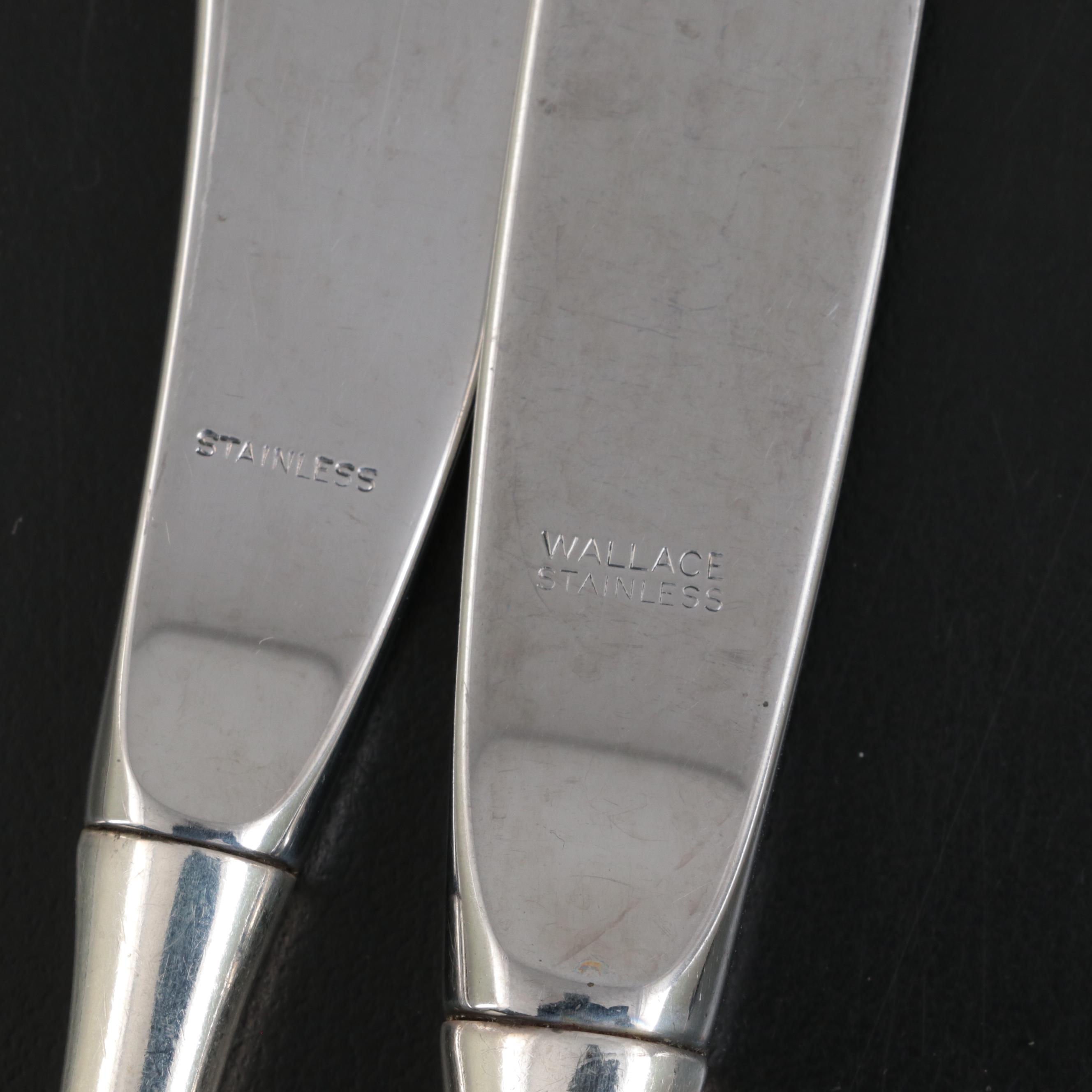 Wallace "Silver Swirl" Sterling Silver Flatware and Serving Utensils