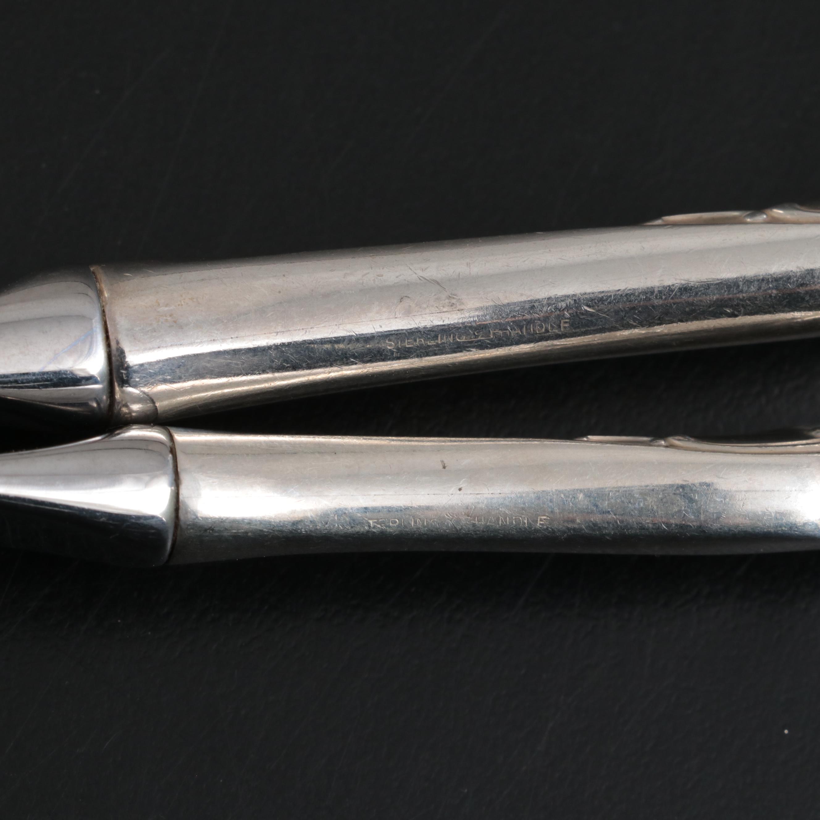 Wallace "Silver Swirl" Sterling Silver Flatware and Serving Utensils