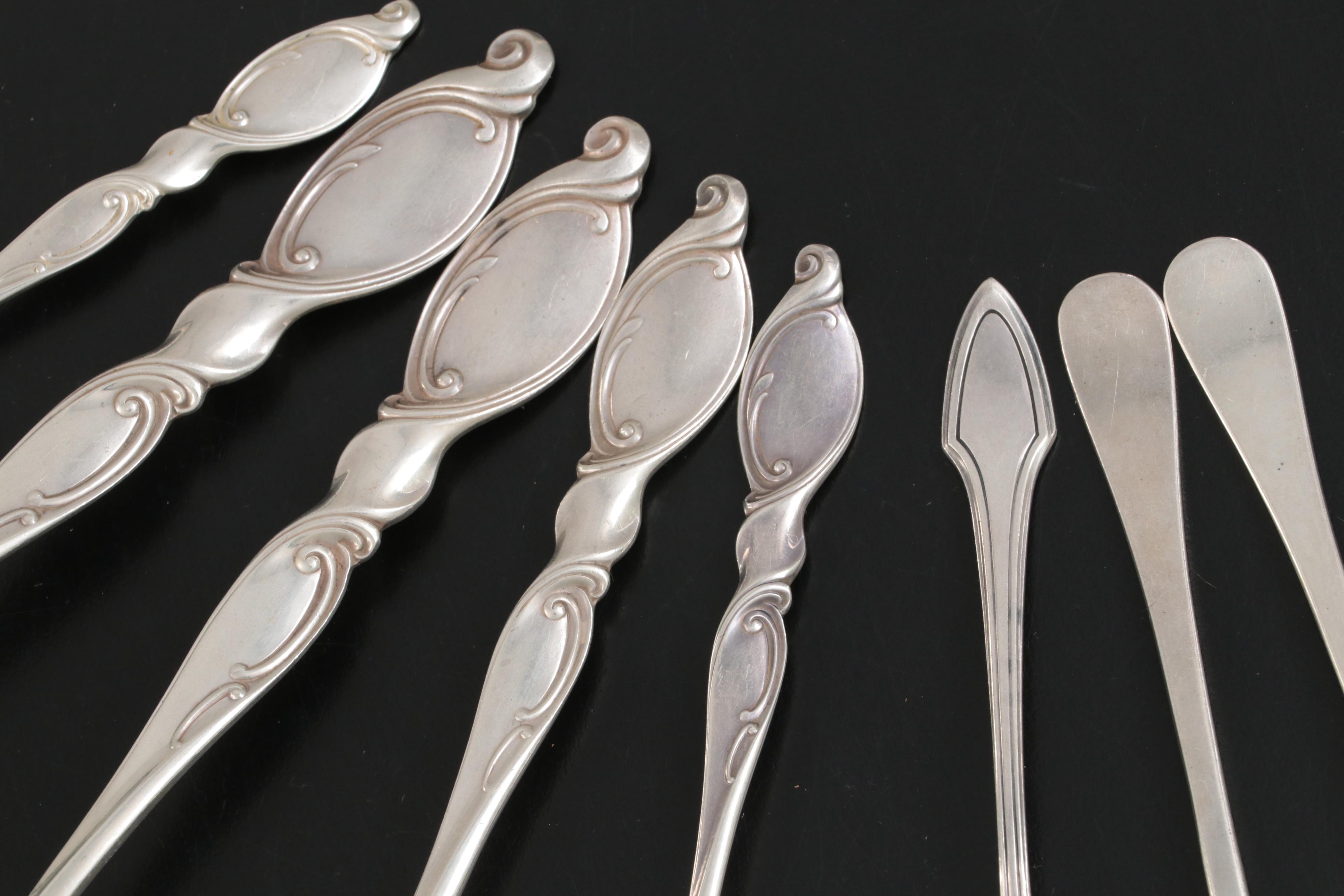 Wallace "Silver Swirl" Sterling Silver Flatware and Serving Utensils