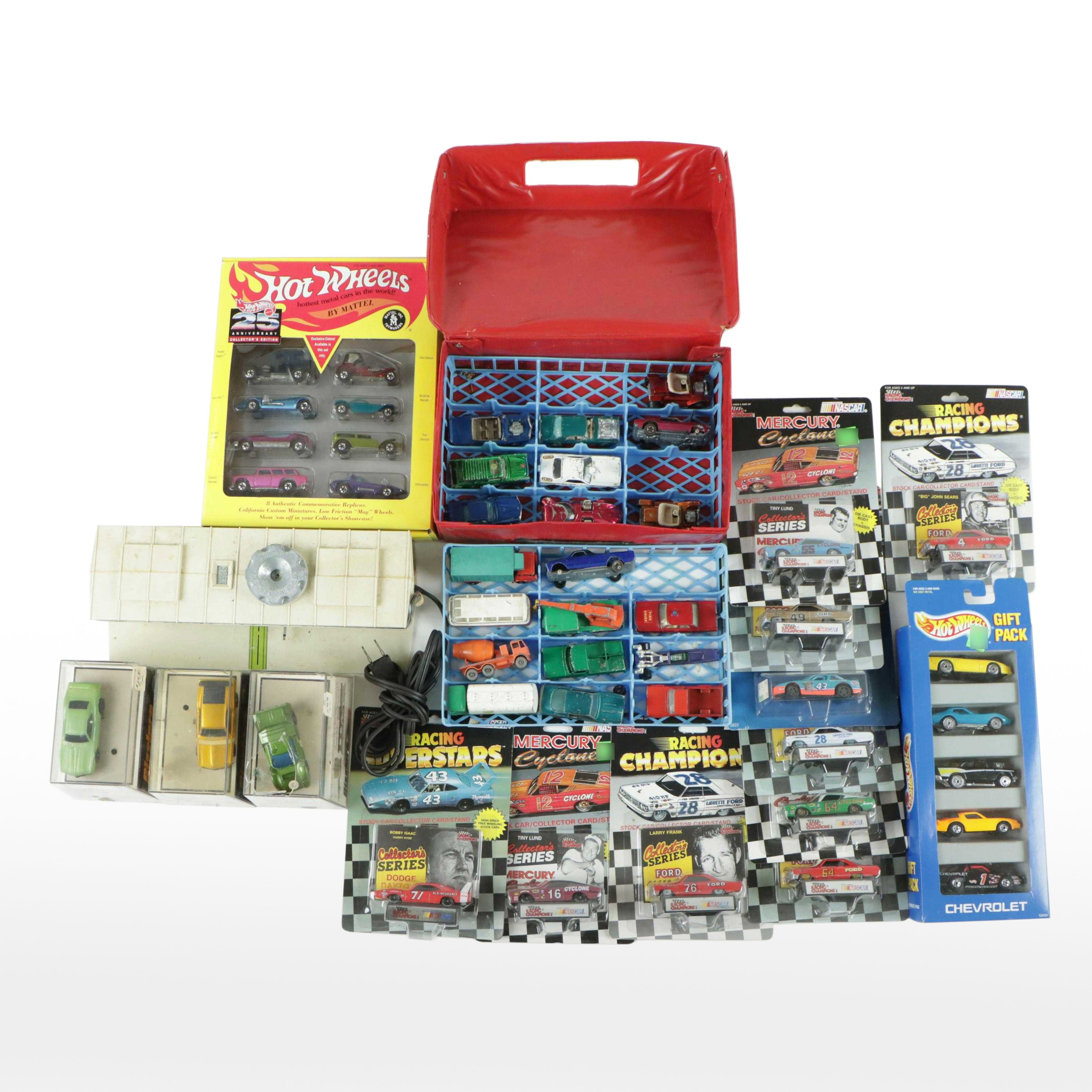Racing Champions and Hot Wheels Toy Cars and Accessories