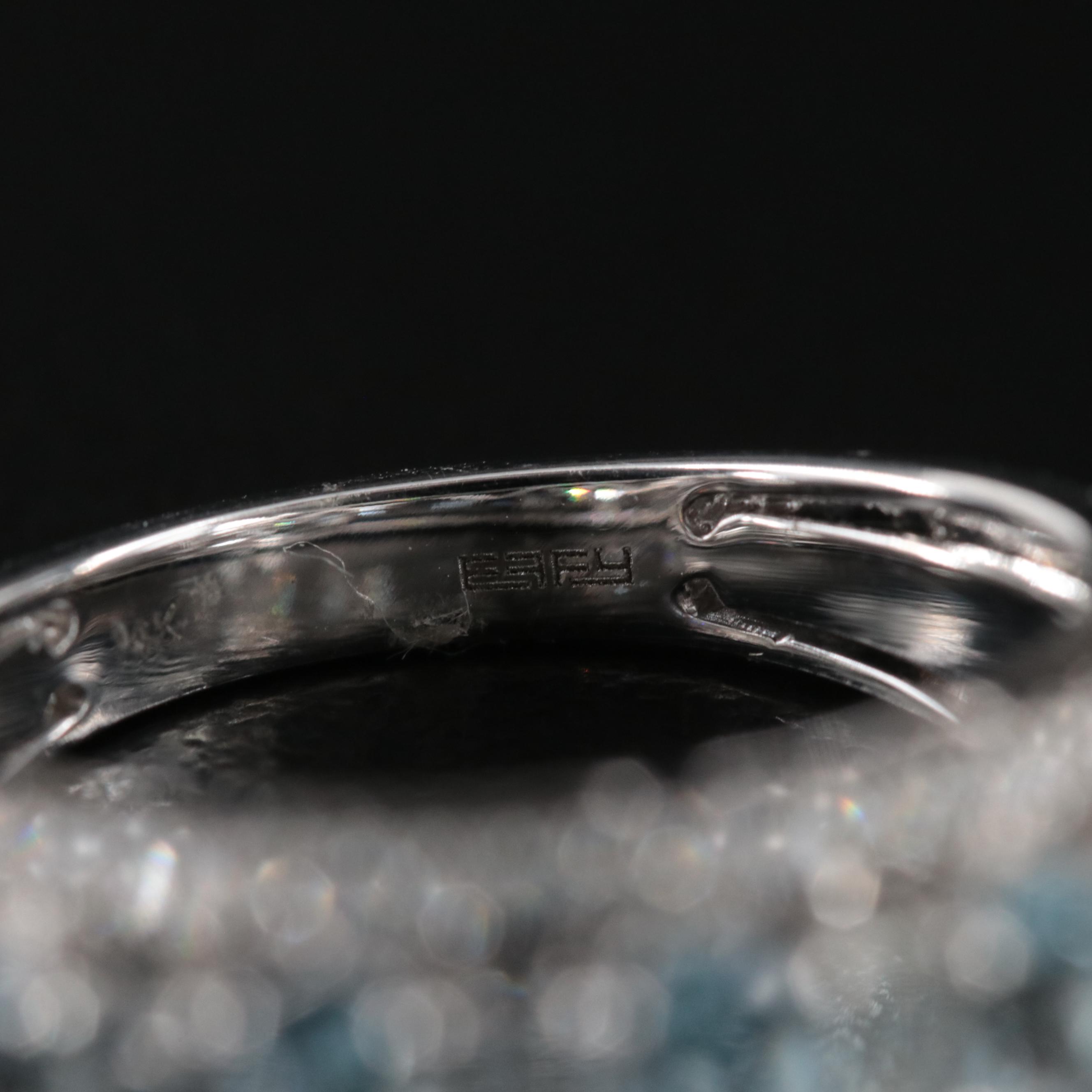 EFFY 14K Aquamarine and Diamond Ring