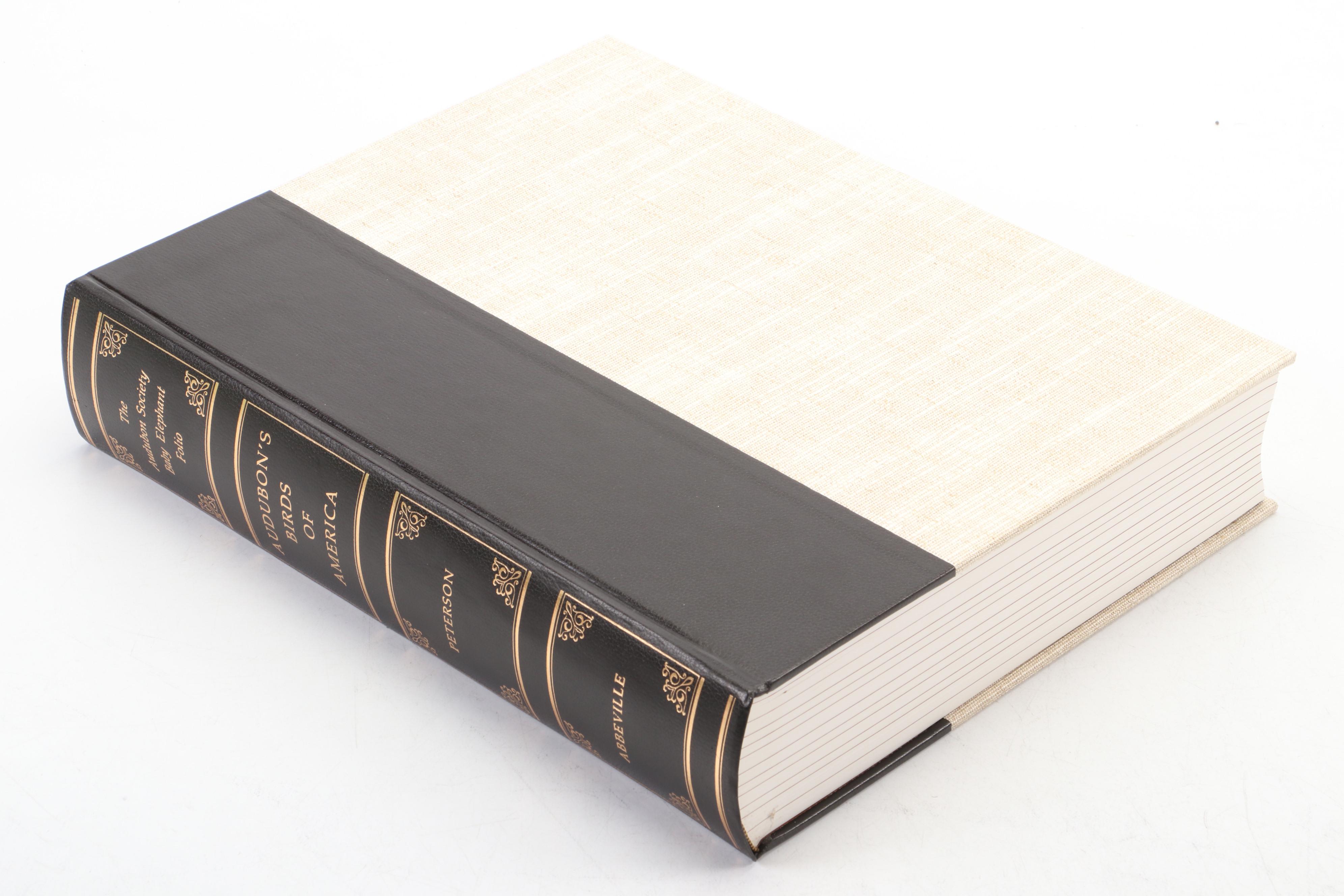 Audubon Society Baby Elephant Folio "Birds of America" by the Petersons, 1986