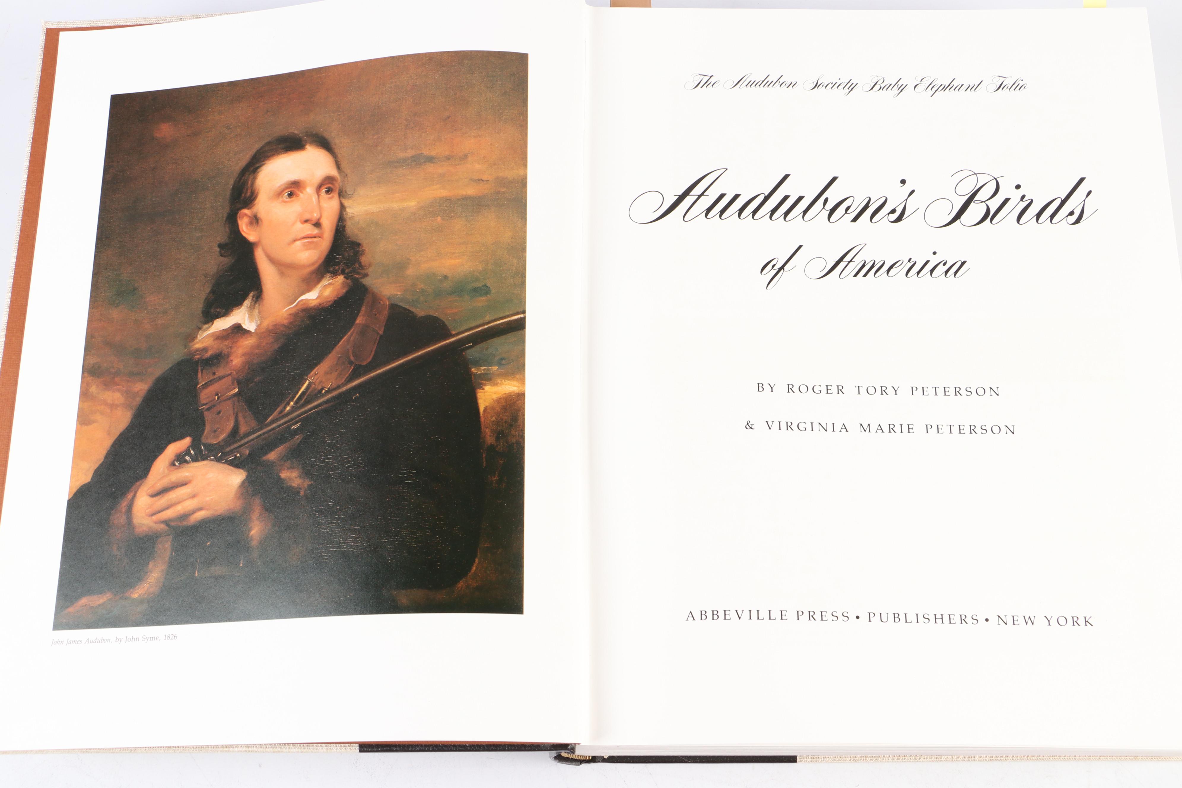 Audubon Society Baby Elephant Folio "Birds of America" by the Petersons, 1986