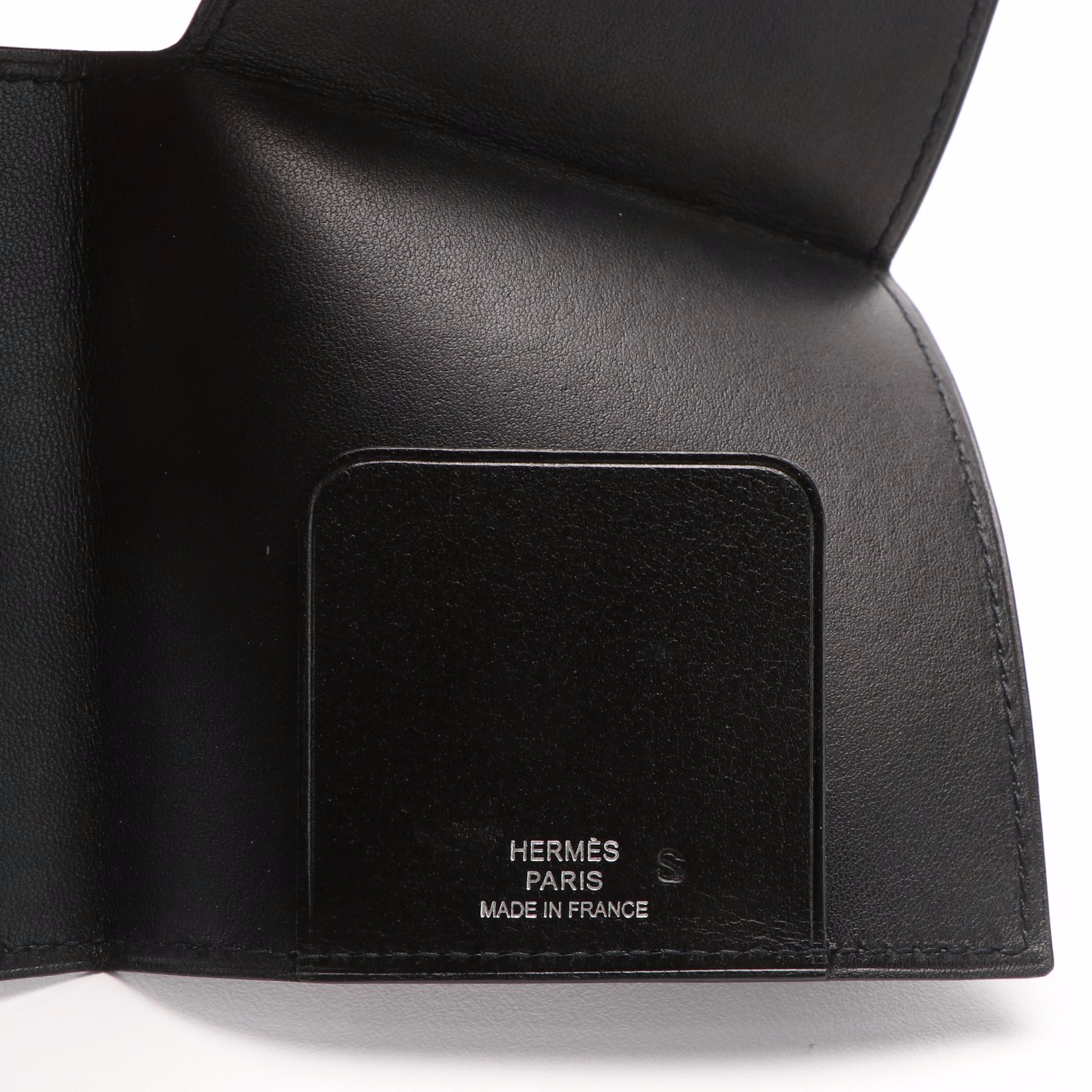 Hermès Box MC2 Euclide Leather Card Holder