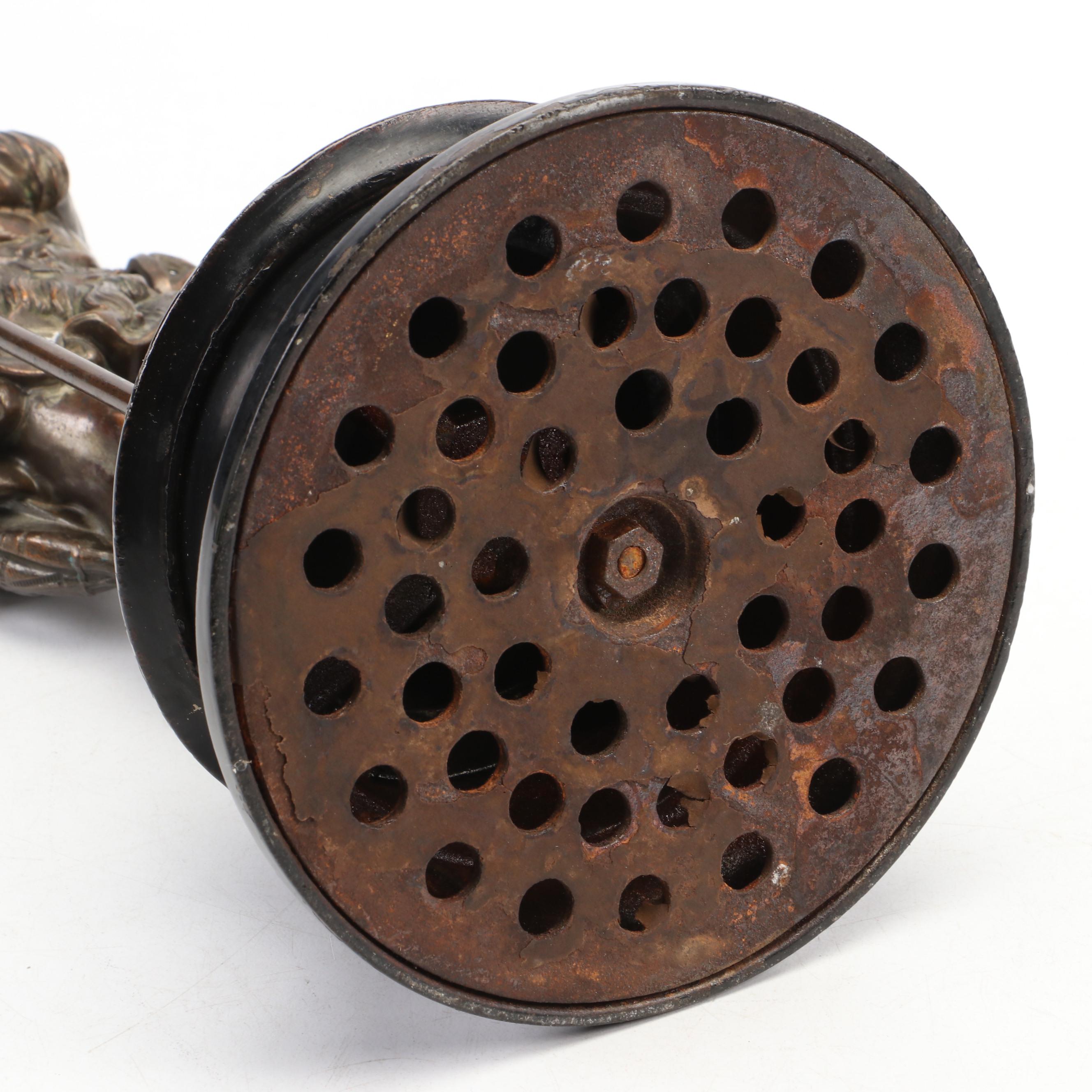 Cast Spelter Renaissance Revival Standard Bearer Figure