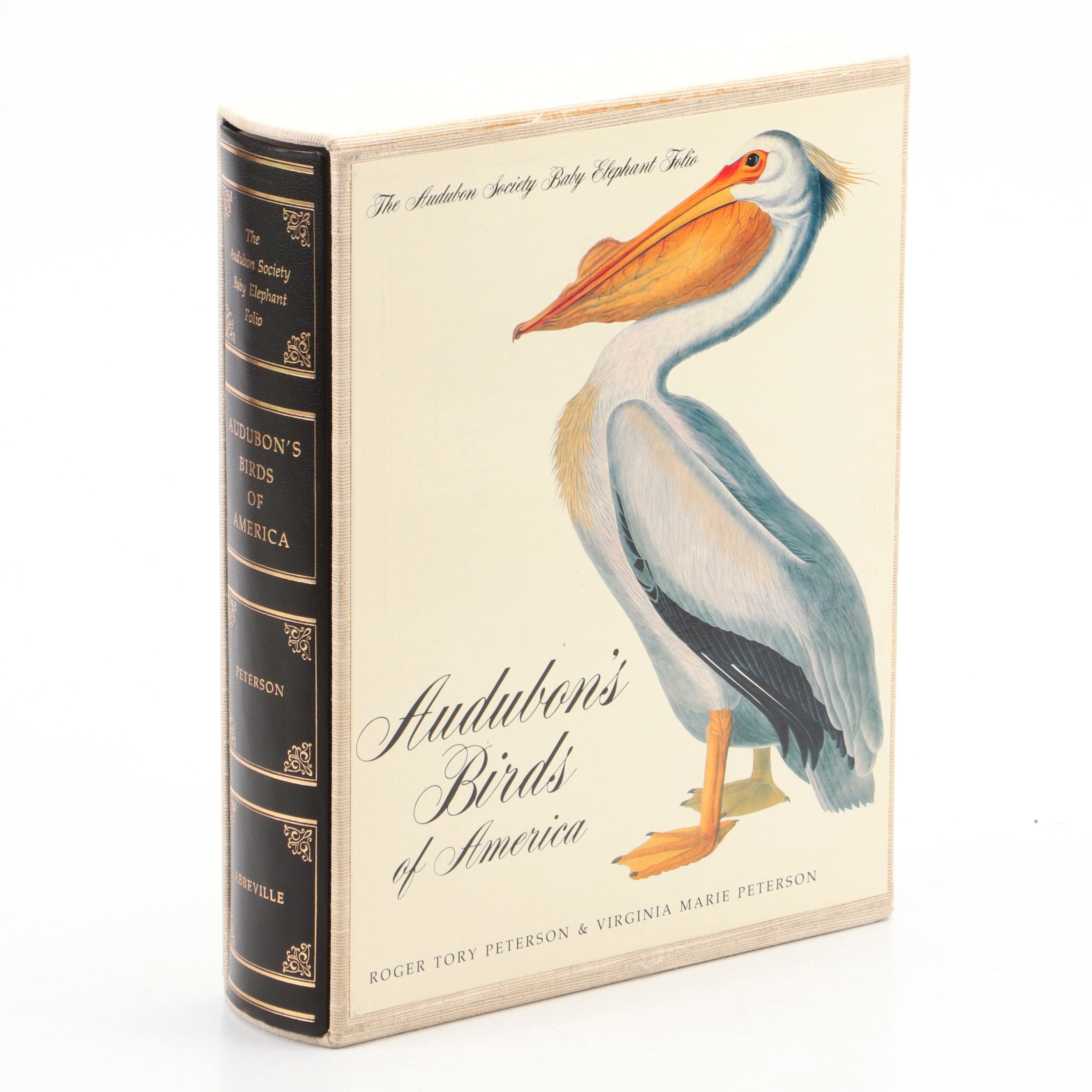 Audubon Society Baby Elephant Folio "Birds of America" by the Petersons, 1986