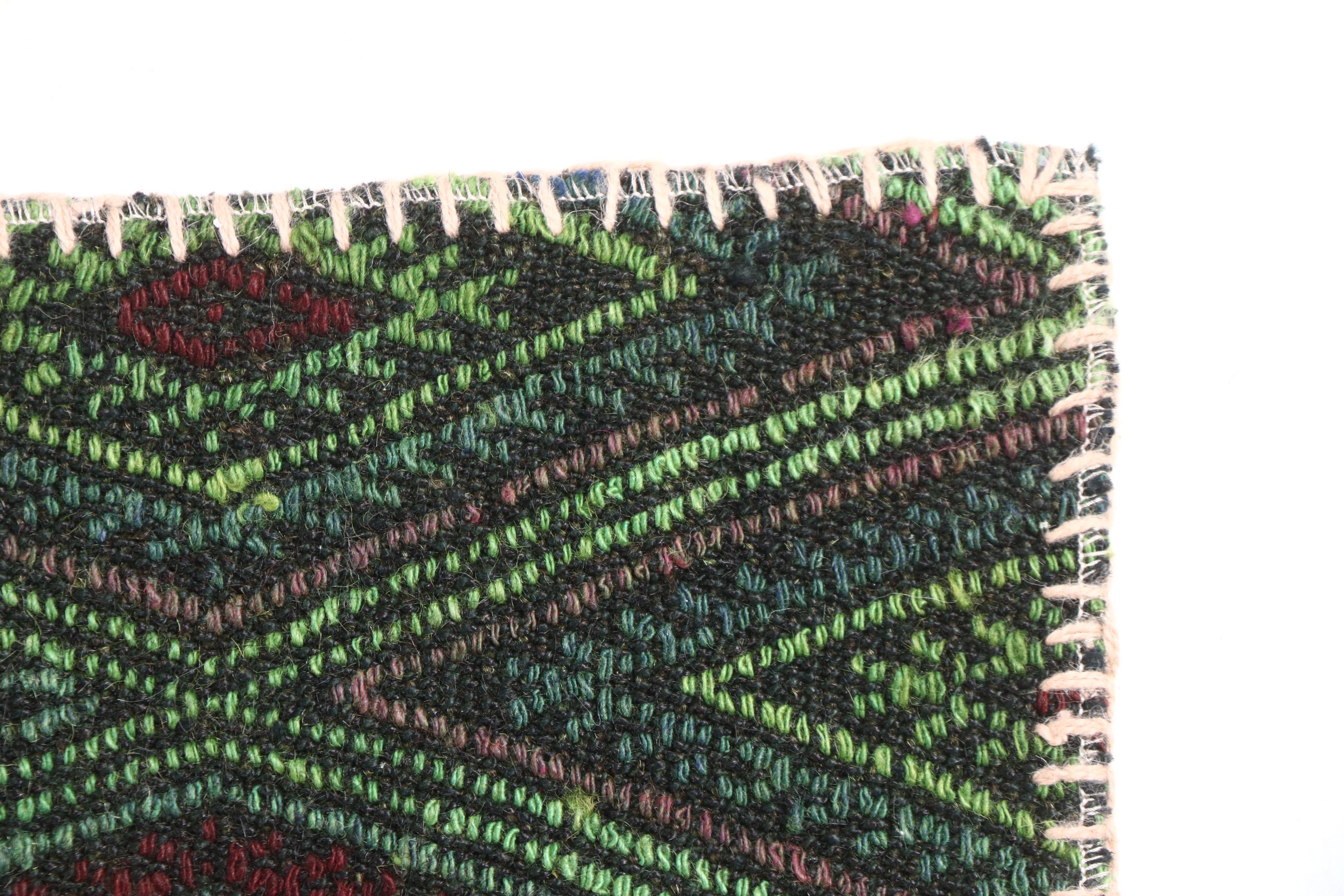 9'10 x 13'2 Handmade Turkish Pieced Patchwork Room Sized Rug