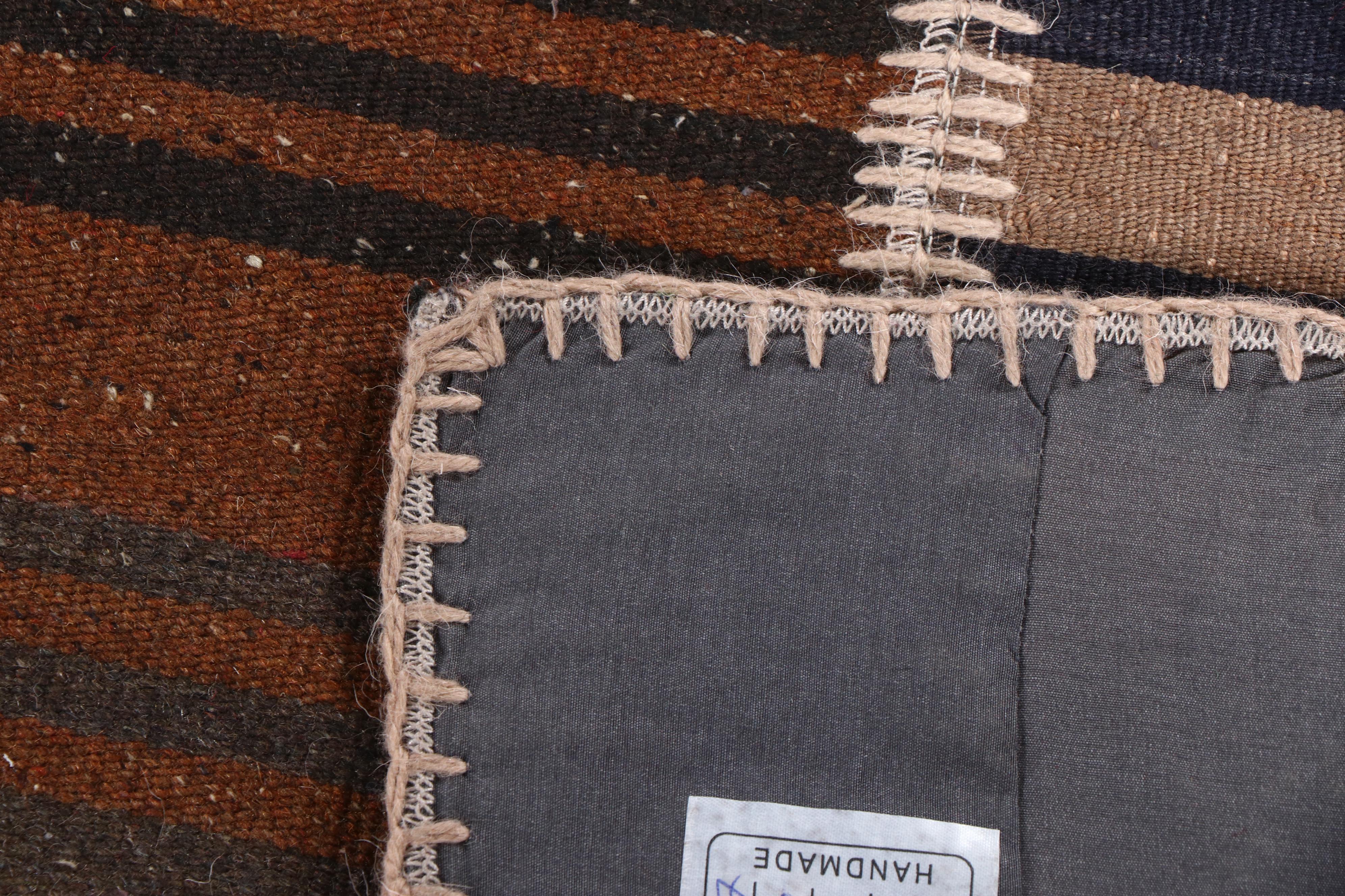 9'10 x 13'2 Handmade Turkish Pieced Patchwork Room Sized Rug