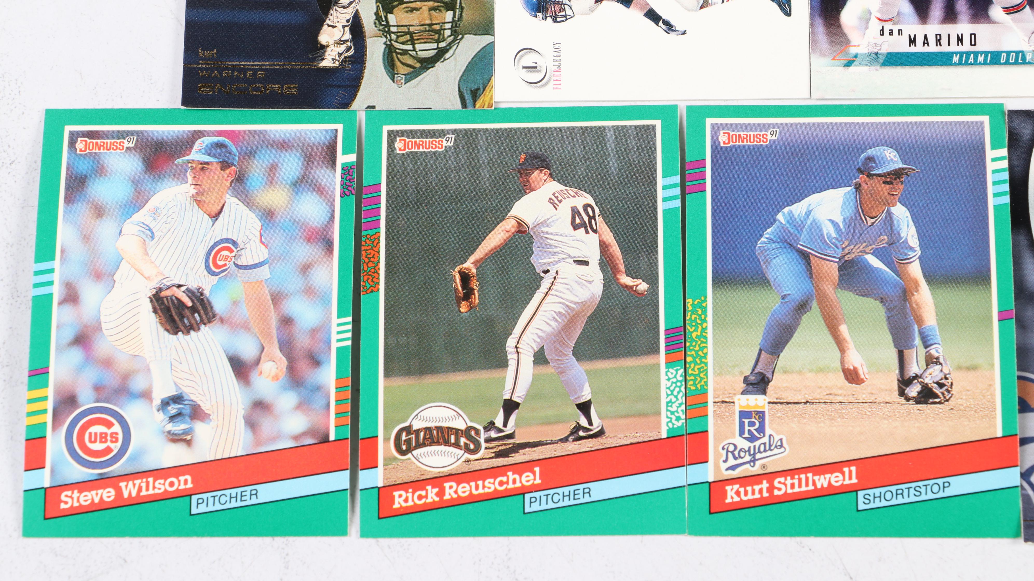 Donruss Classics with Other Sports Cards Featuring Tom Brady and More