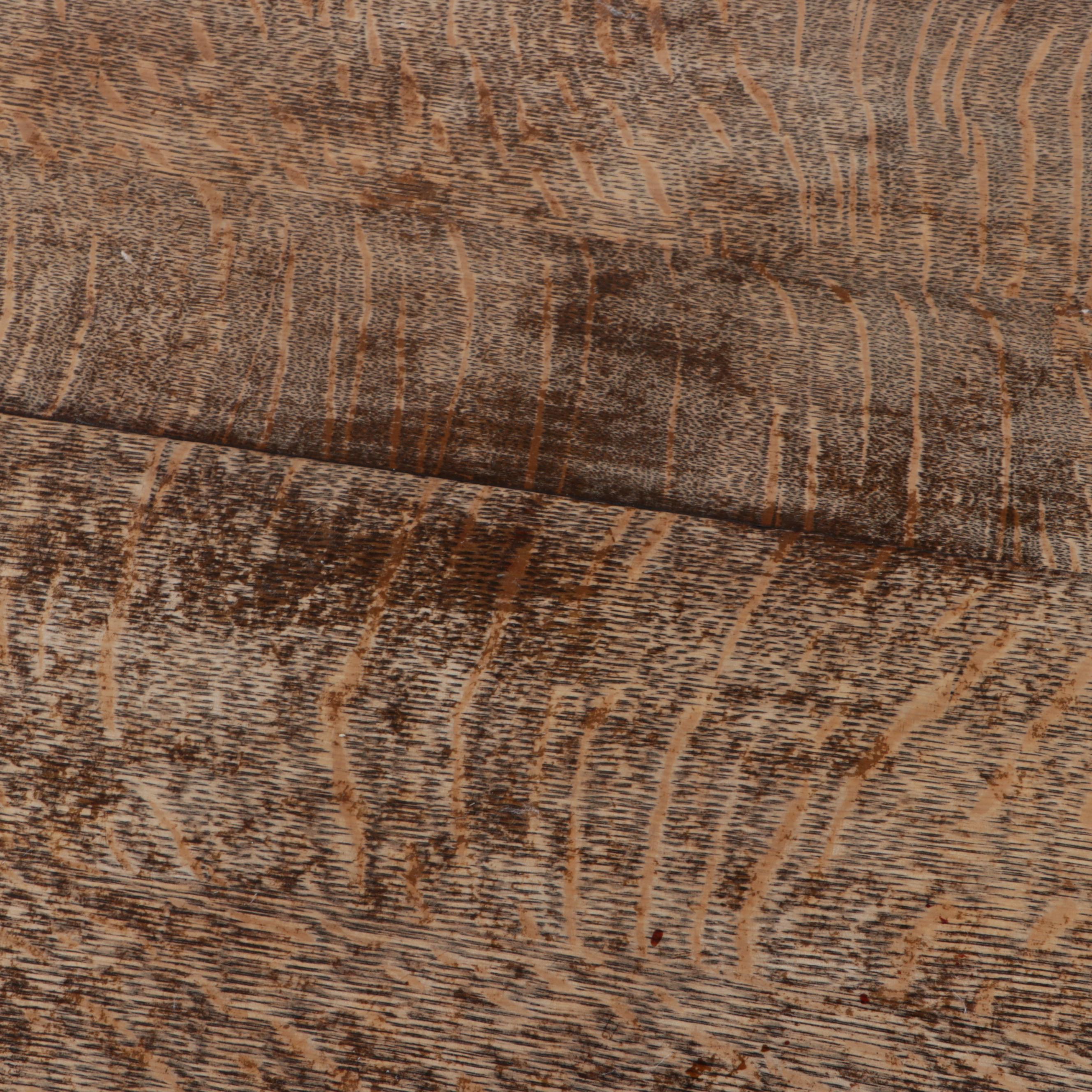 Victorian Oak Extending Pedestal Table, Early 20th Century