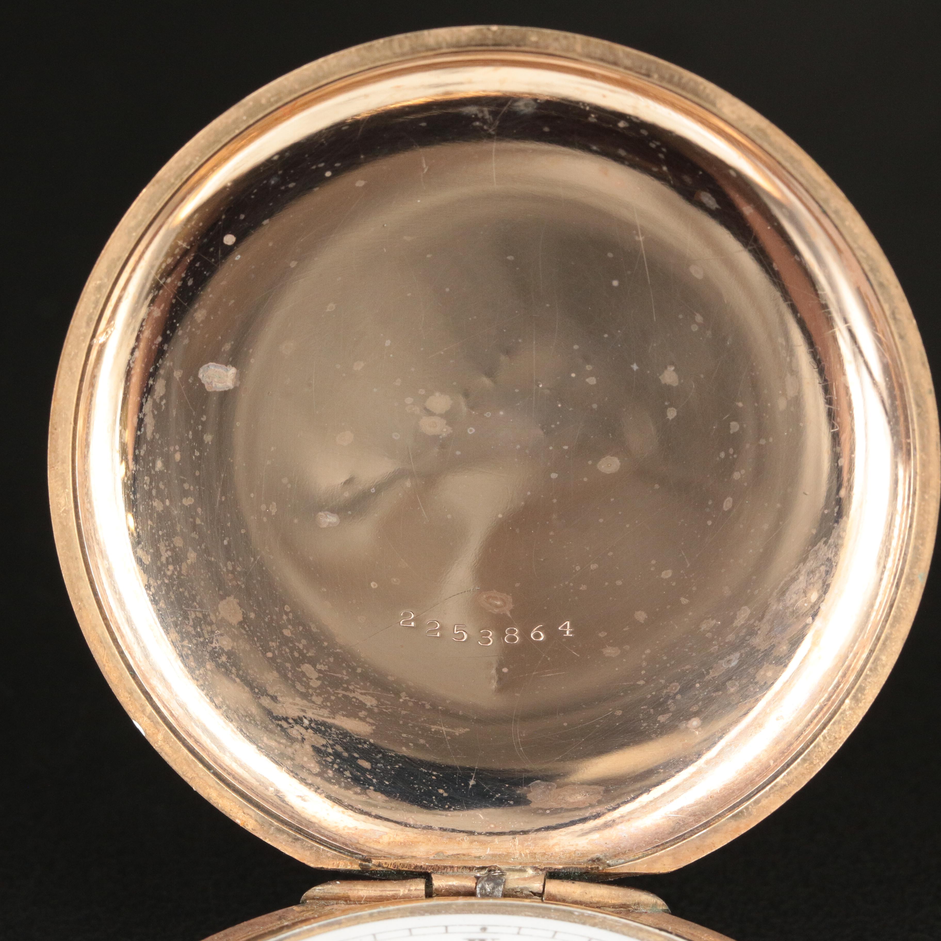 Illinois Watch Case Company Hunting Case Pocket Watch