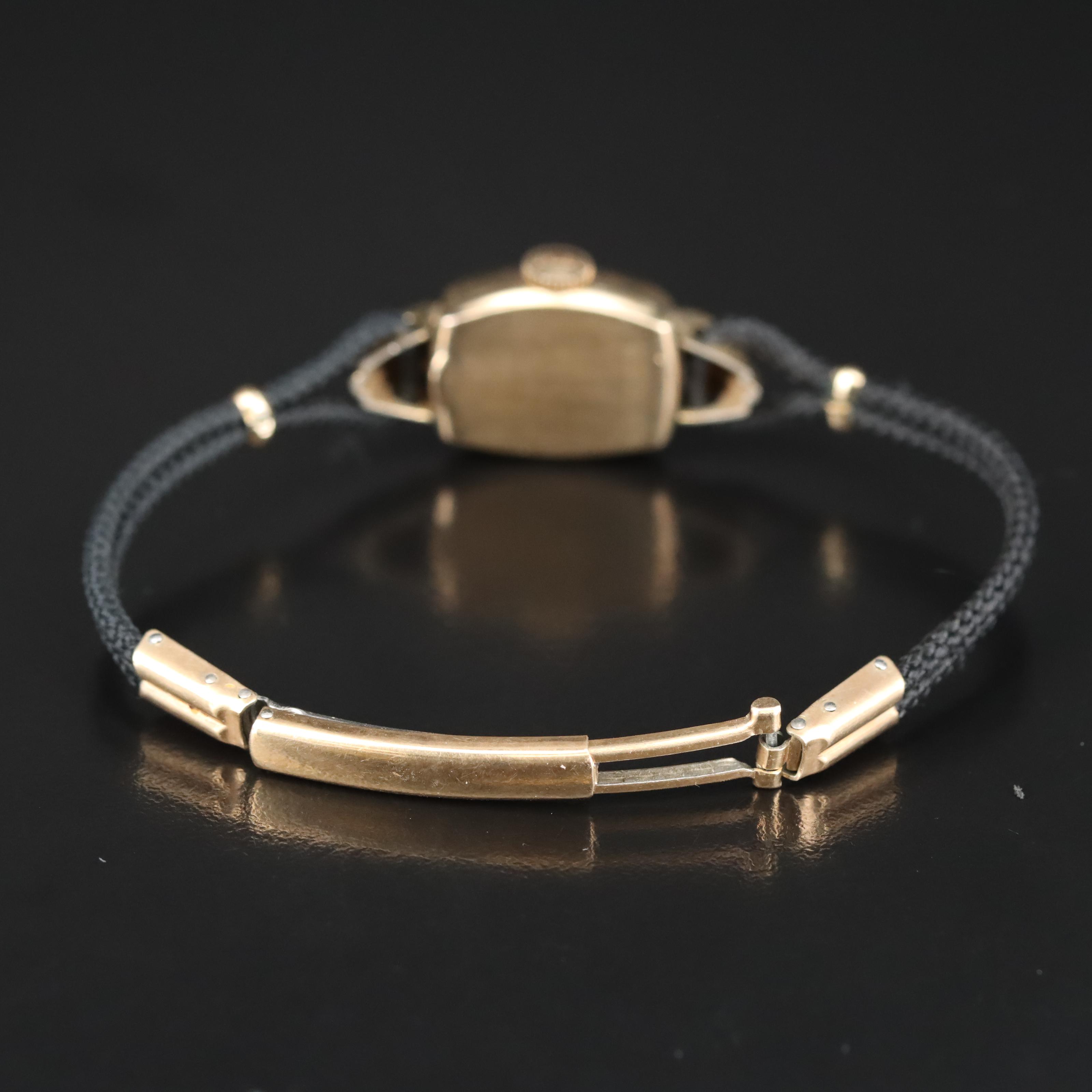 Gruen Gold-Filled Curvex Precision Watch