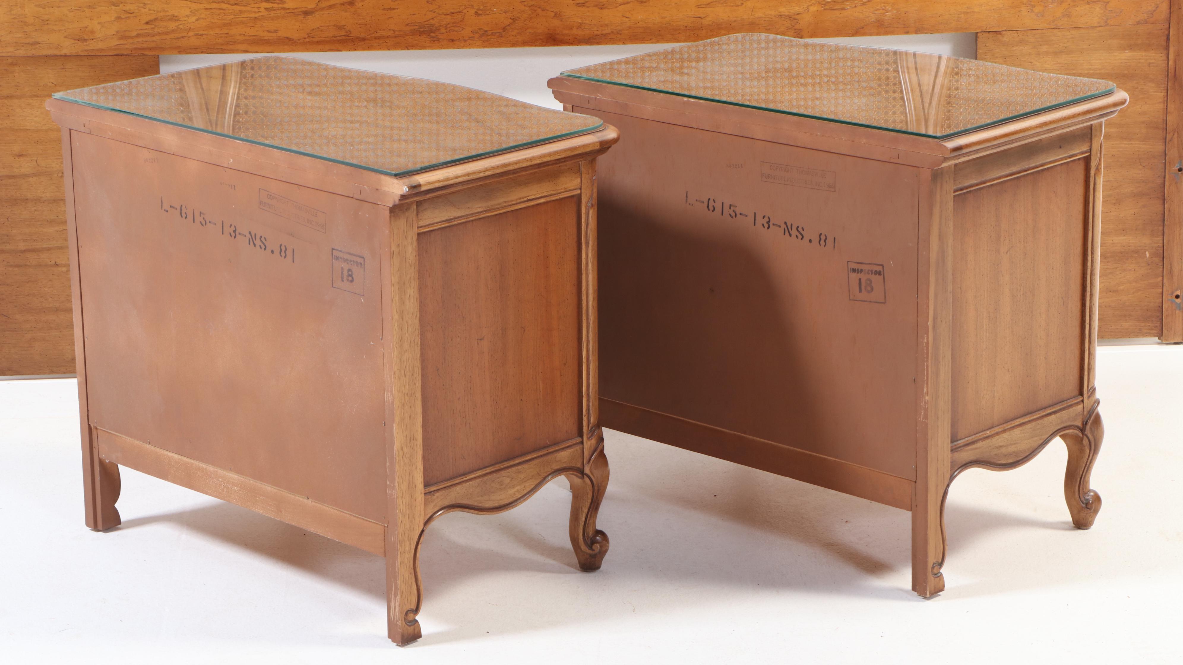 Thomasville French Provincial Style King Headboard and Nightstands