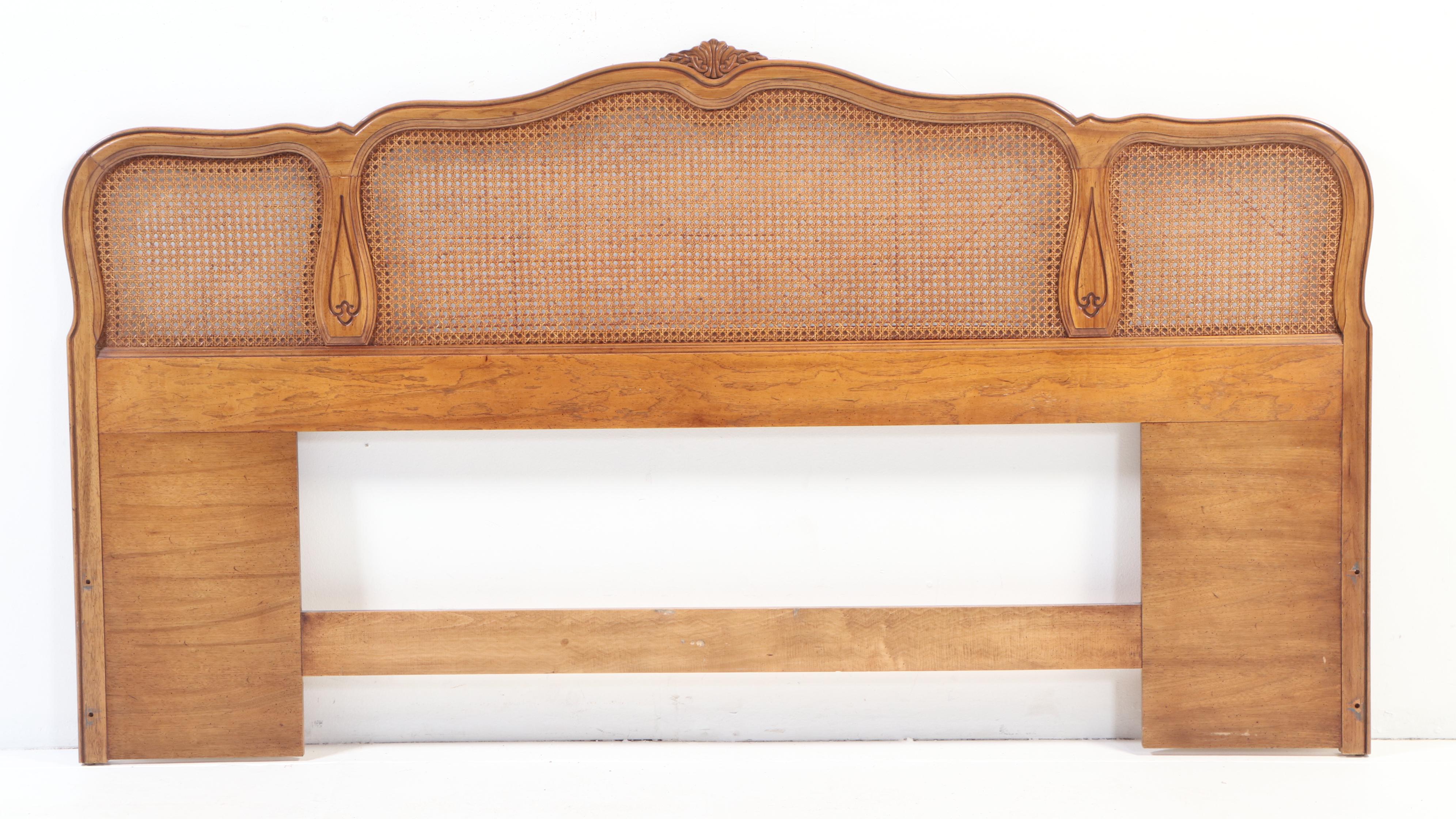 Thomasville French Provincial Style King Headboard and Nightstands