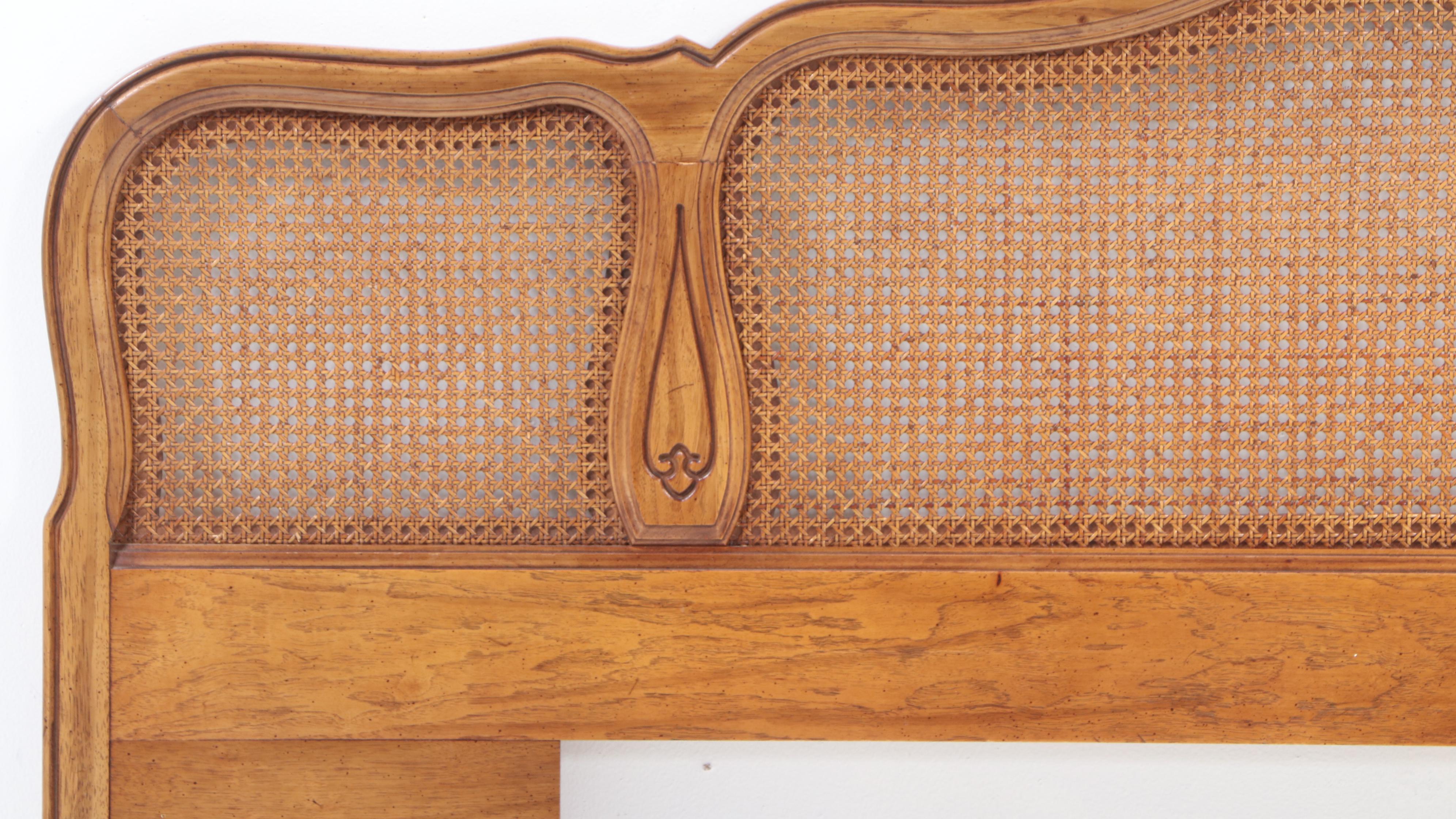 Thomasville French Provincial Style King Headboard and Nightstands