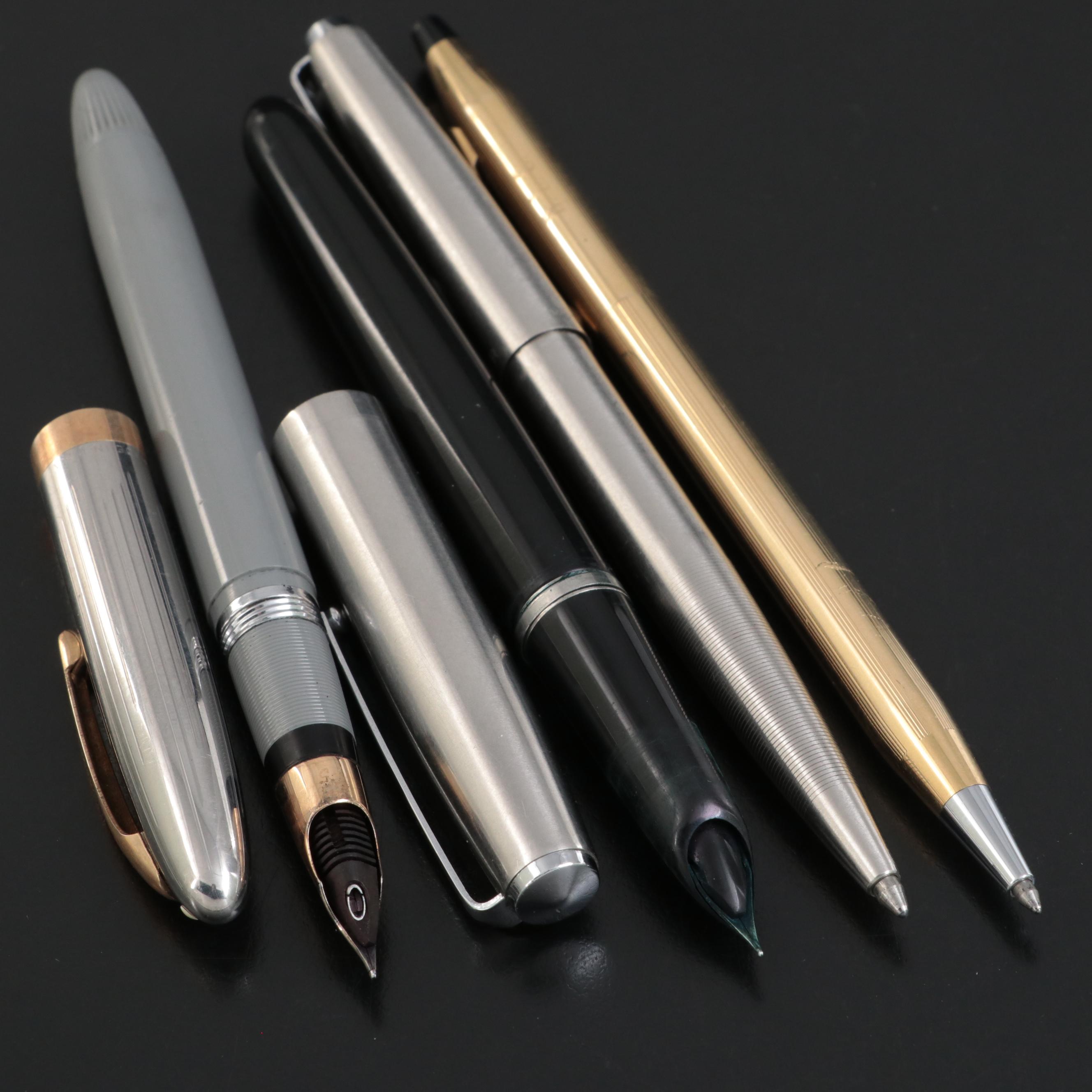 Sheaffer Clipper Snorkel Fountain Pen with Other Ballpoint and Fountain Pens