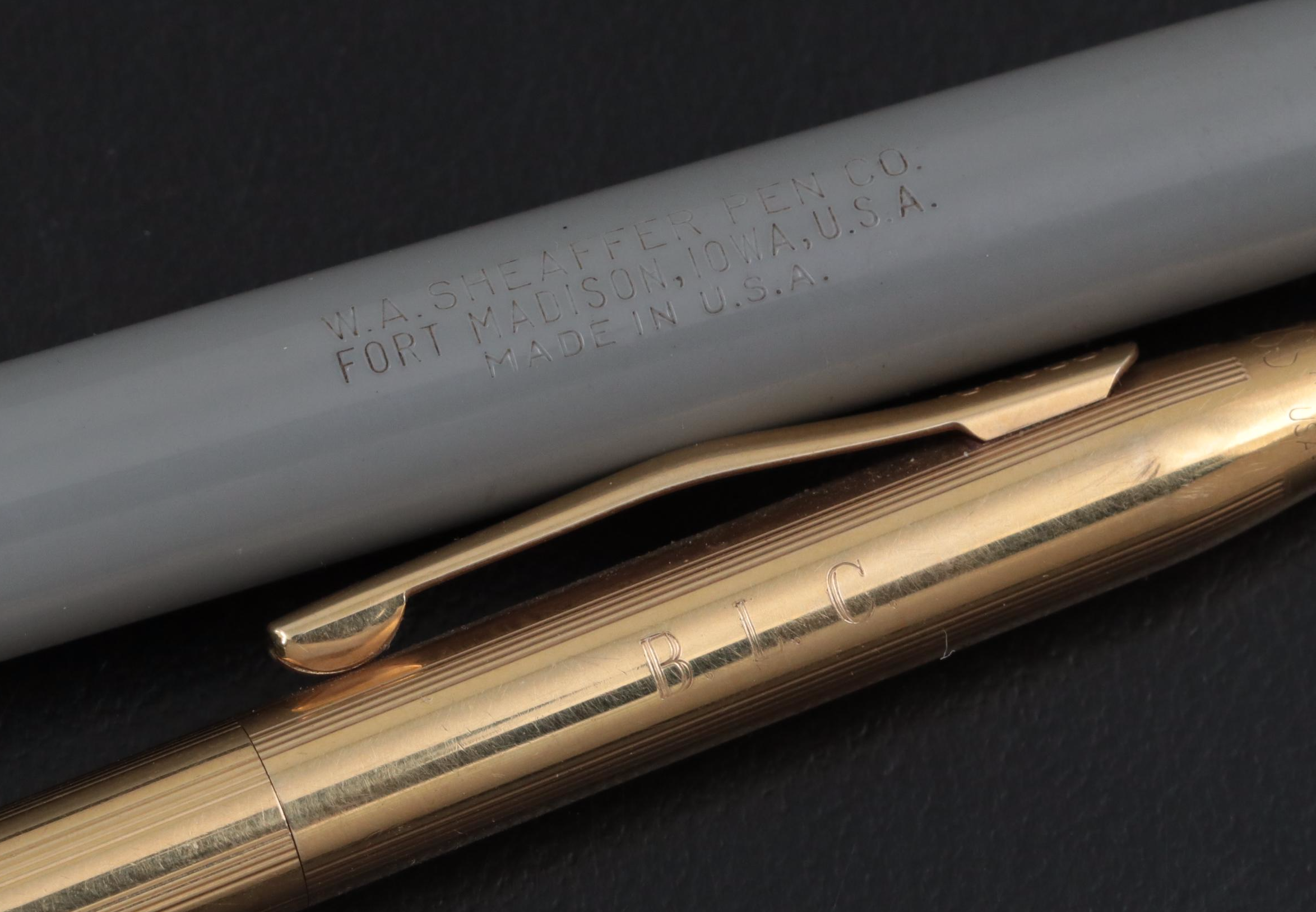 Sheaffer Clipper Snorkel Fountain Pen with Other Ballpoint and Fountain Pens