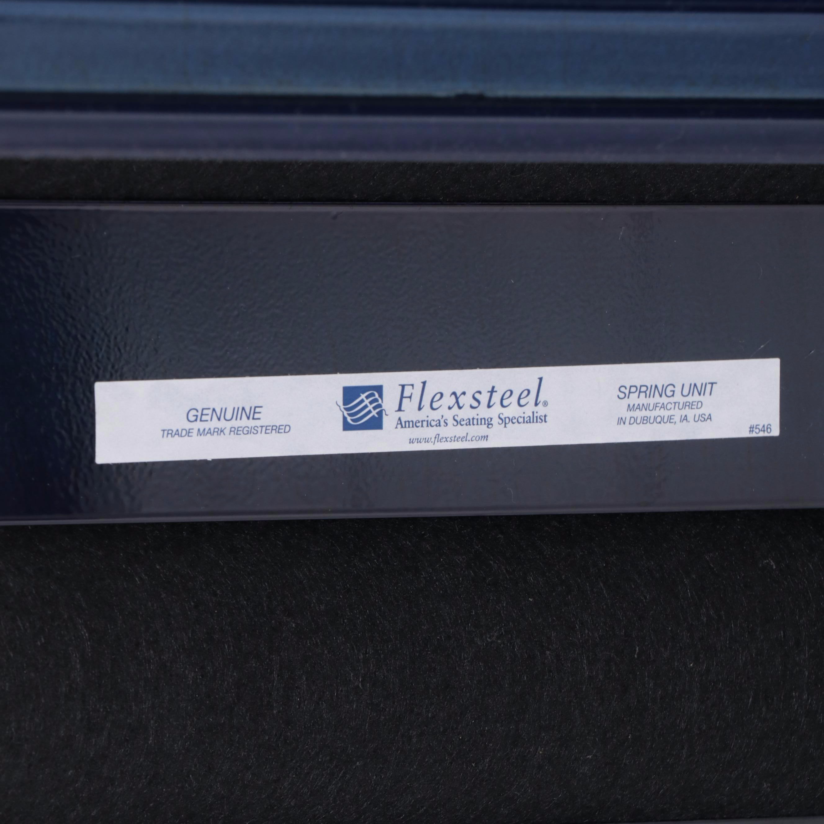 Latitudes Collection By Flexsteel Leather Armchair with Nailhead Trim