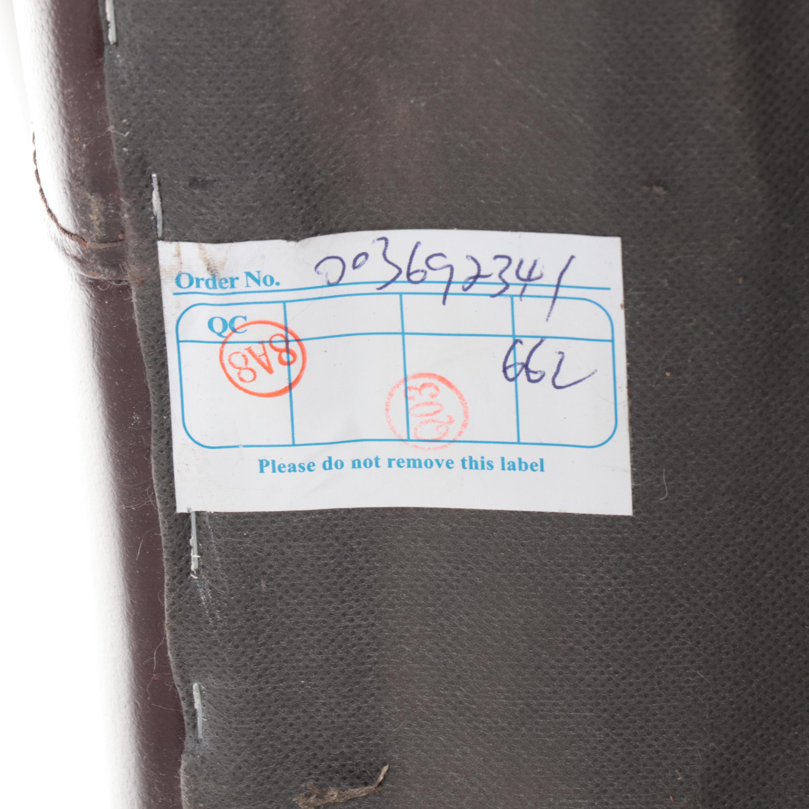 Latitudes Collection By Flexsteel Leather Armchair with Nailhead Trim