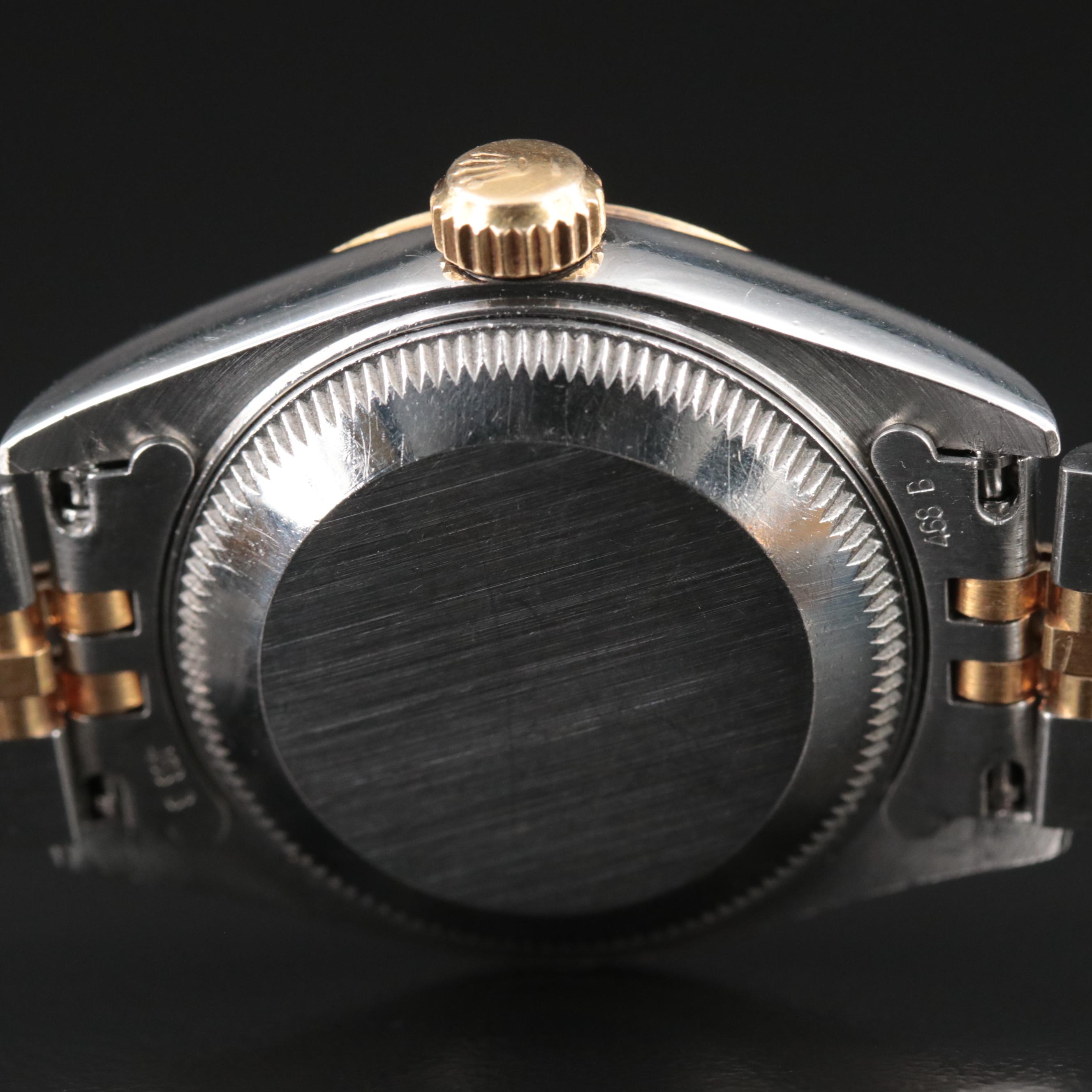 1995 Rolex Custom Diamond Dial Datejust Watch