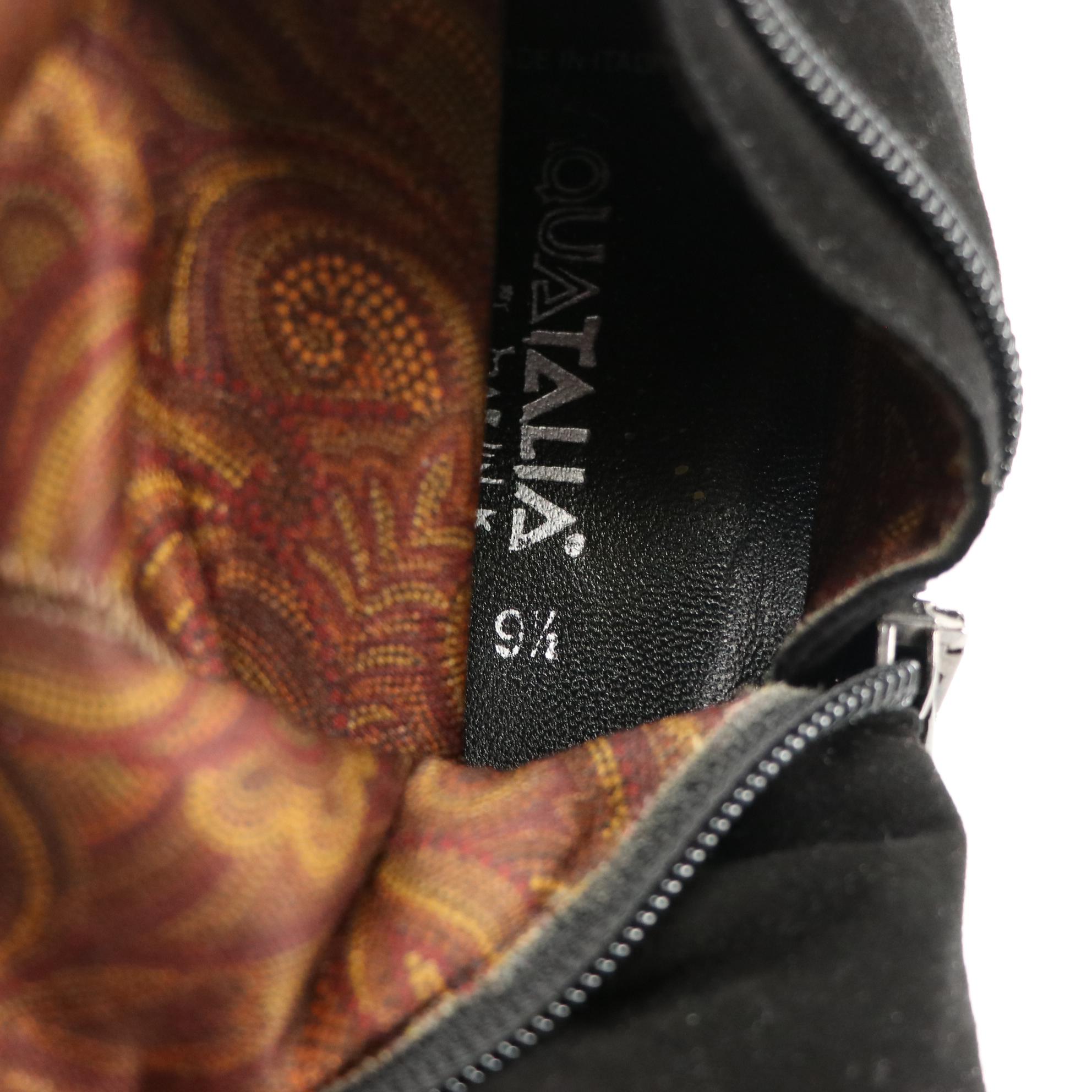 Via Spiga Wedge Boots and Aquatalia by Marvin K Slouch Booties in Suede