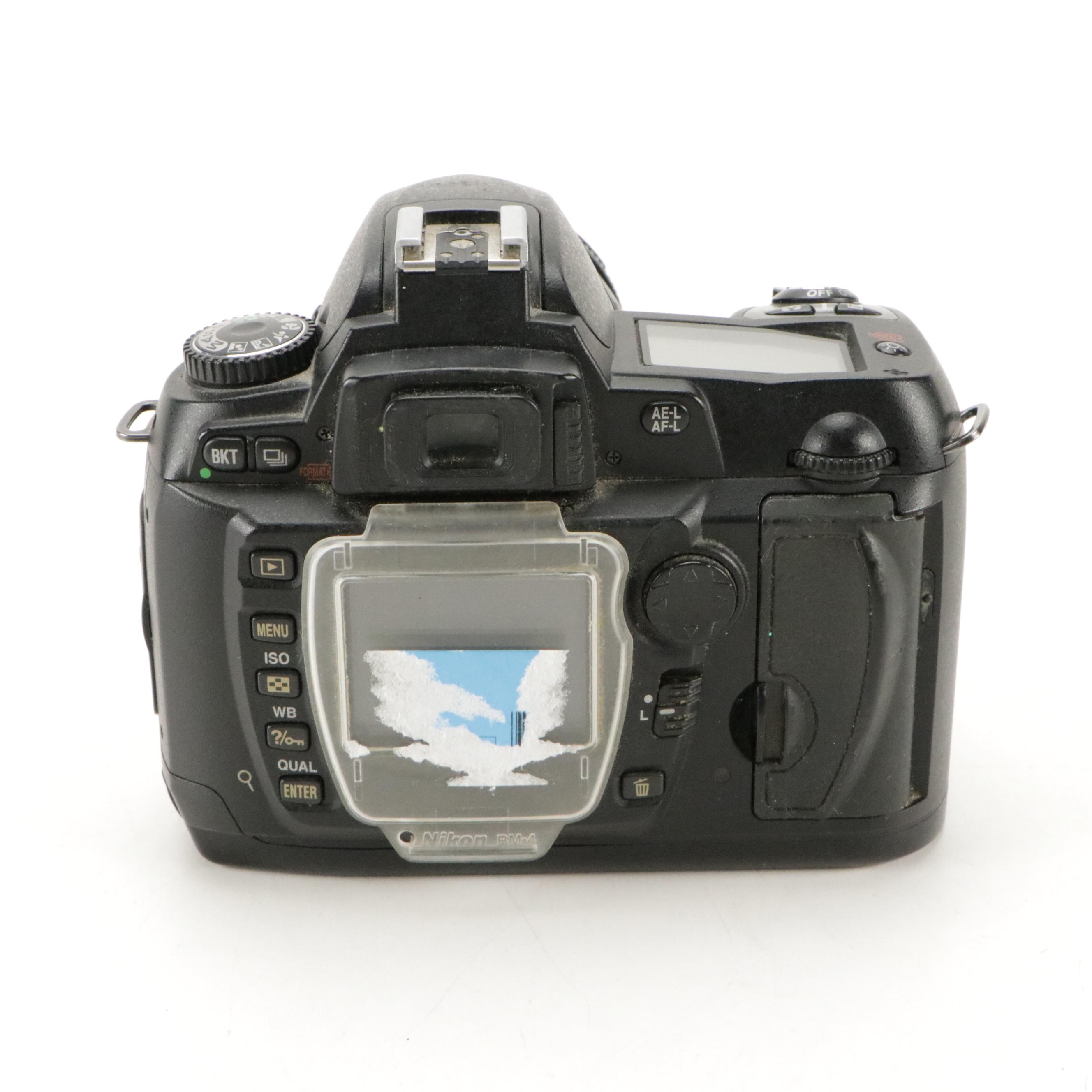 Nikon D70 DSLR Cameras with Nikon DX VR AF-S Nikkor 18-55mm Lens