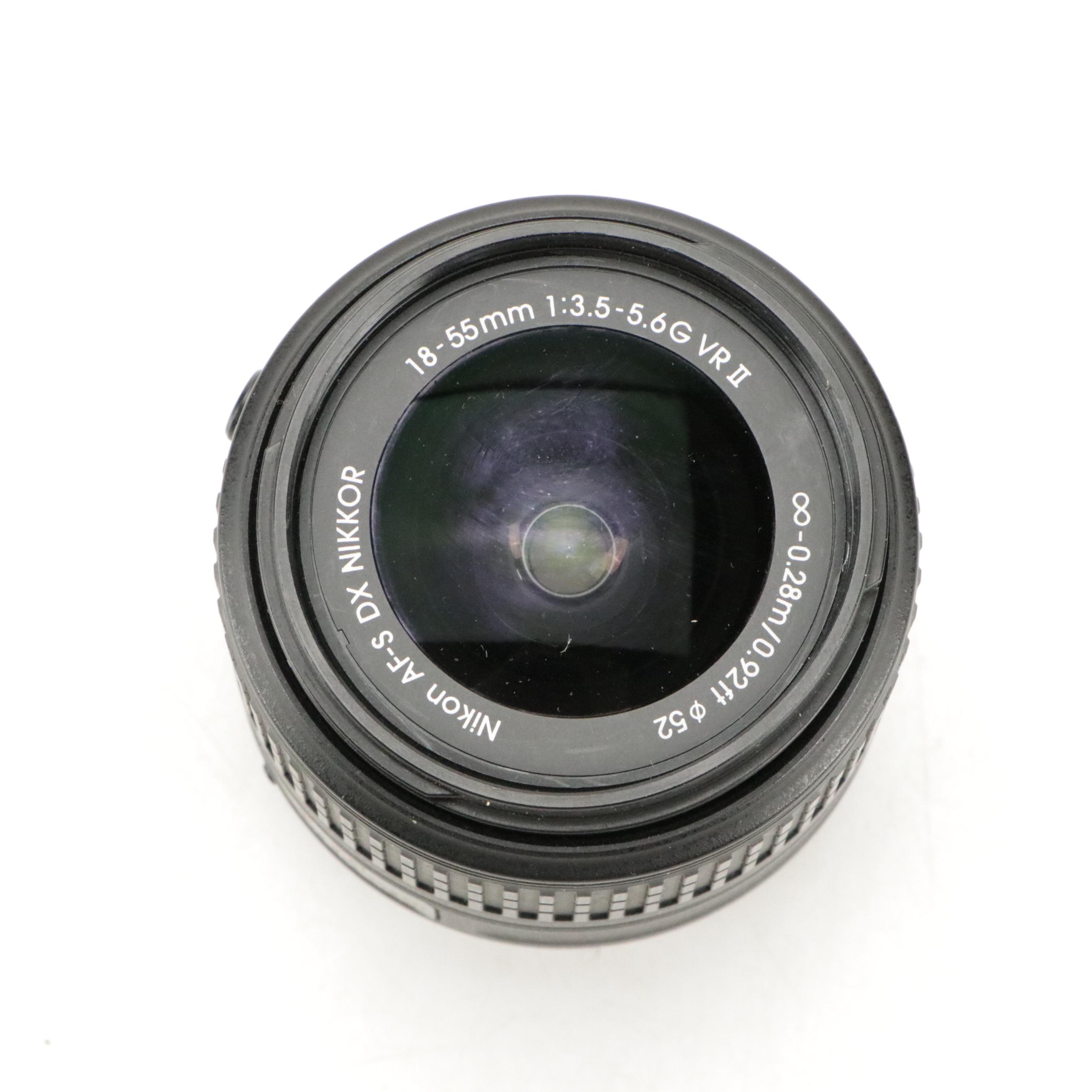 Nikon D70 DSLR Cameras with Nikon DX VR AF-S Nikkor 18-55mm Lens