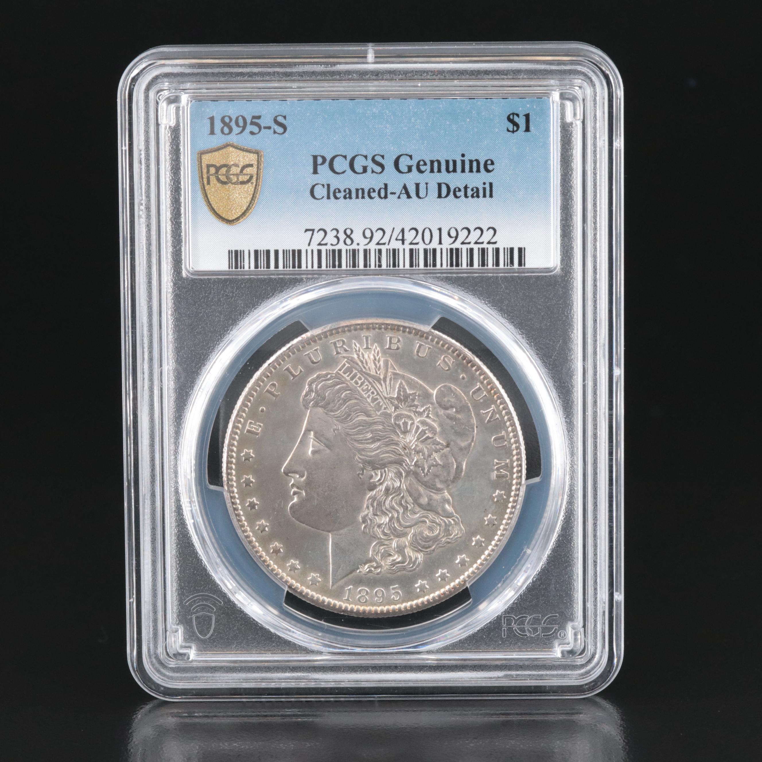 PCGS Certified Low Mintage 1895-S Morgan Silver Dollar
