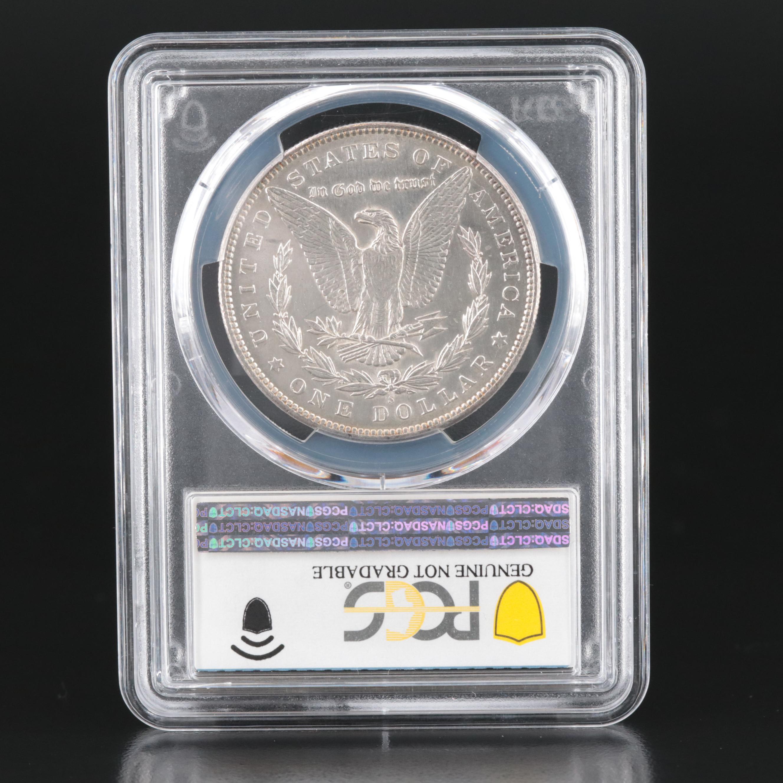 PCGS Certified Low Mintage 1895-S Morgan Silver Dollar