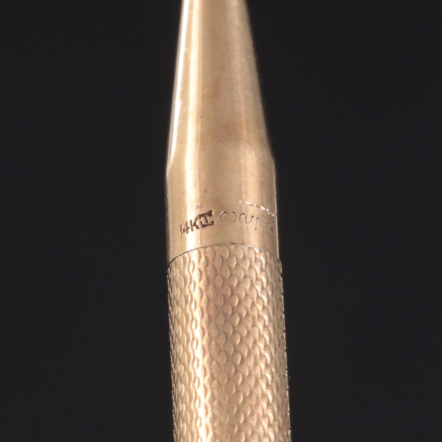 Mayor's 14K Gold Ballpoint Pen