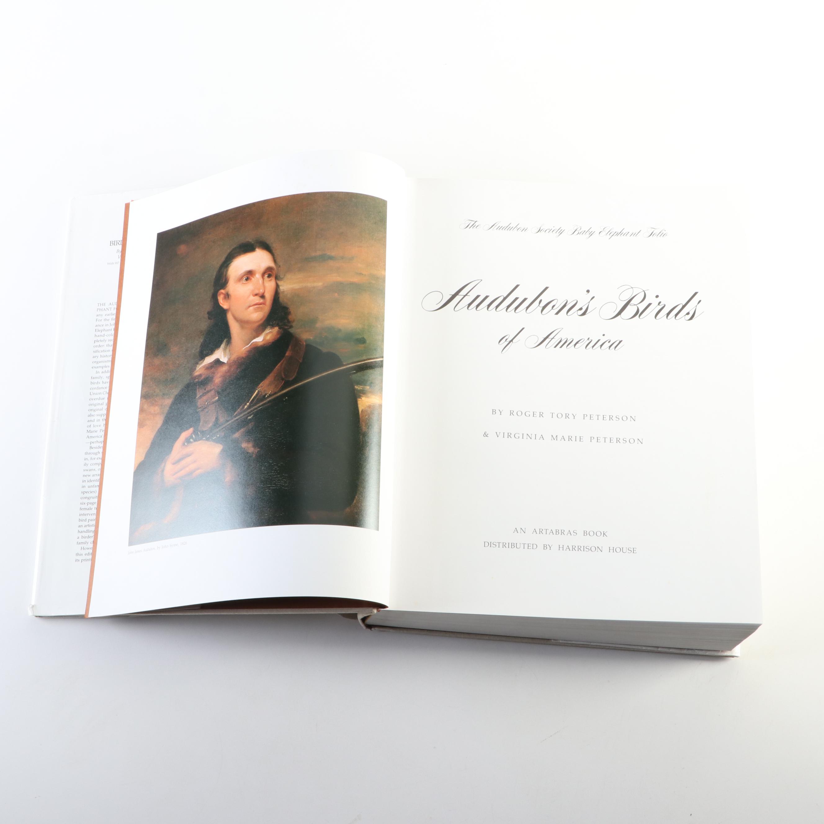 Baby Elephant Folio "Audubon's Birds of America" by the Petersons, 1985