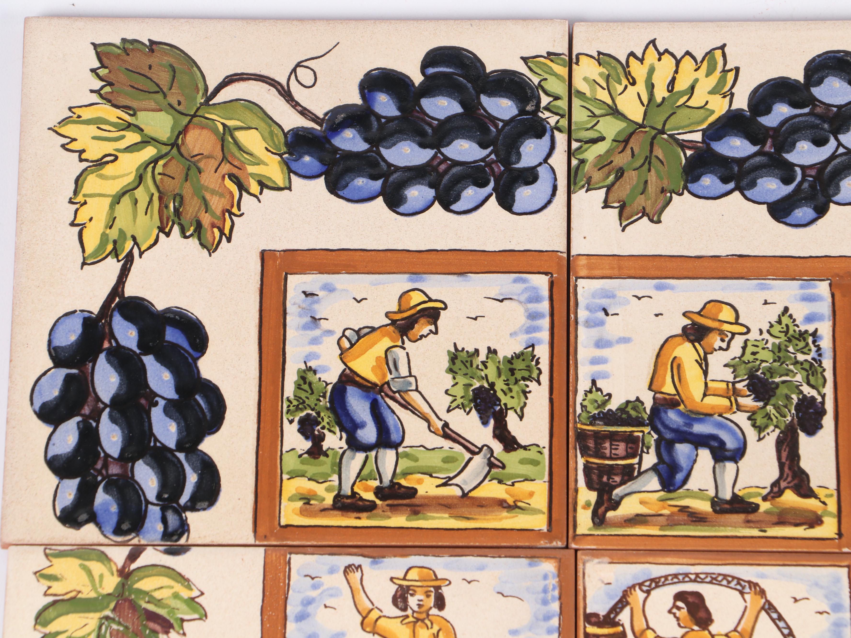 Decorative Spanish Tile Backsplash