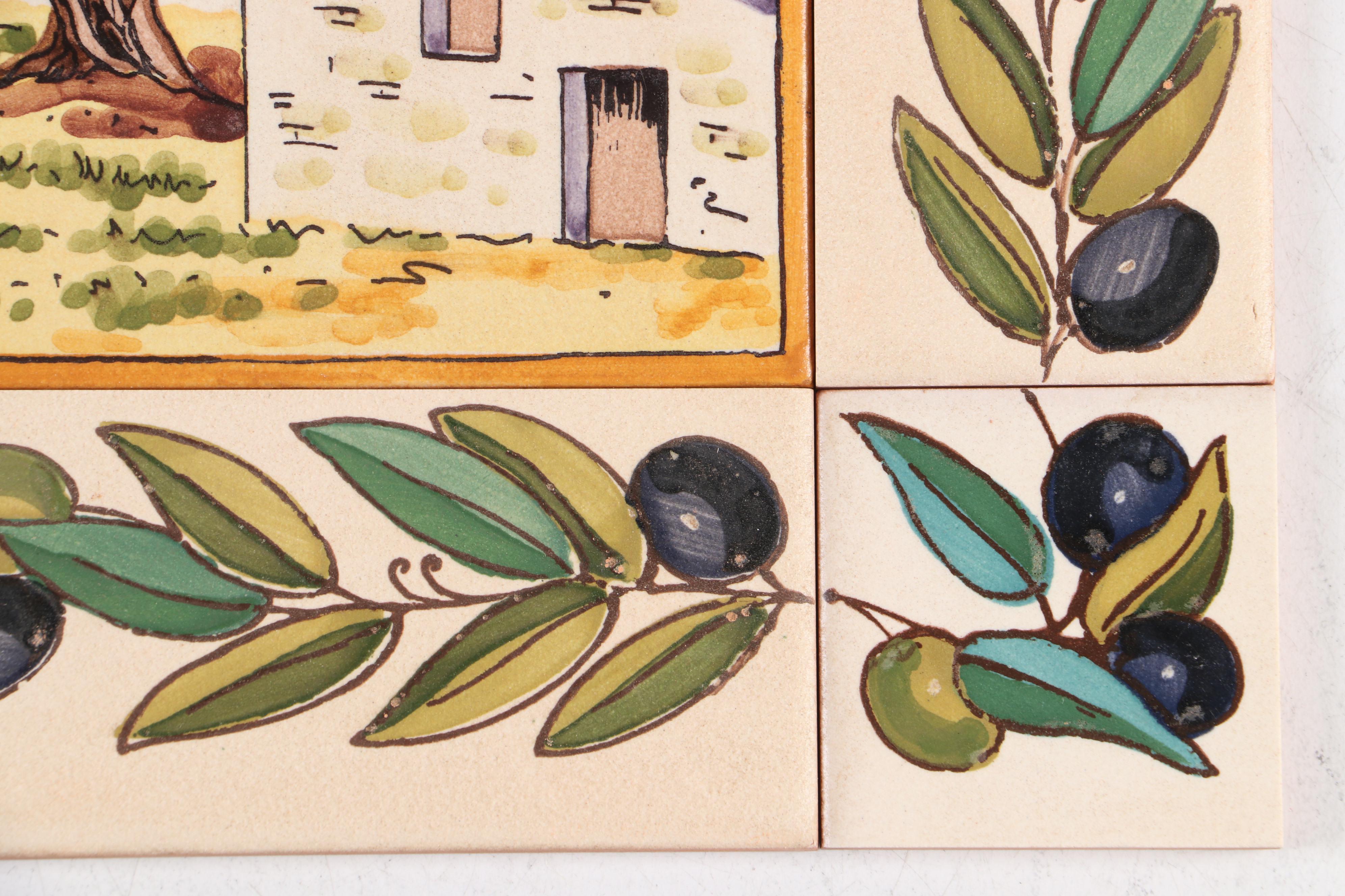 Decorative Spanish Tile Backsplash