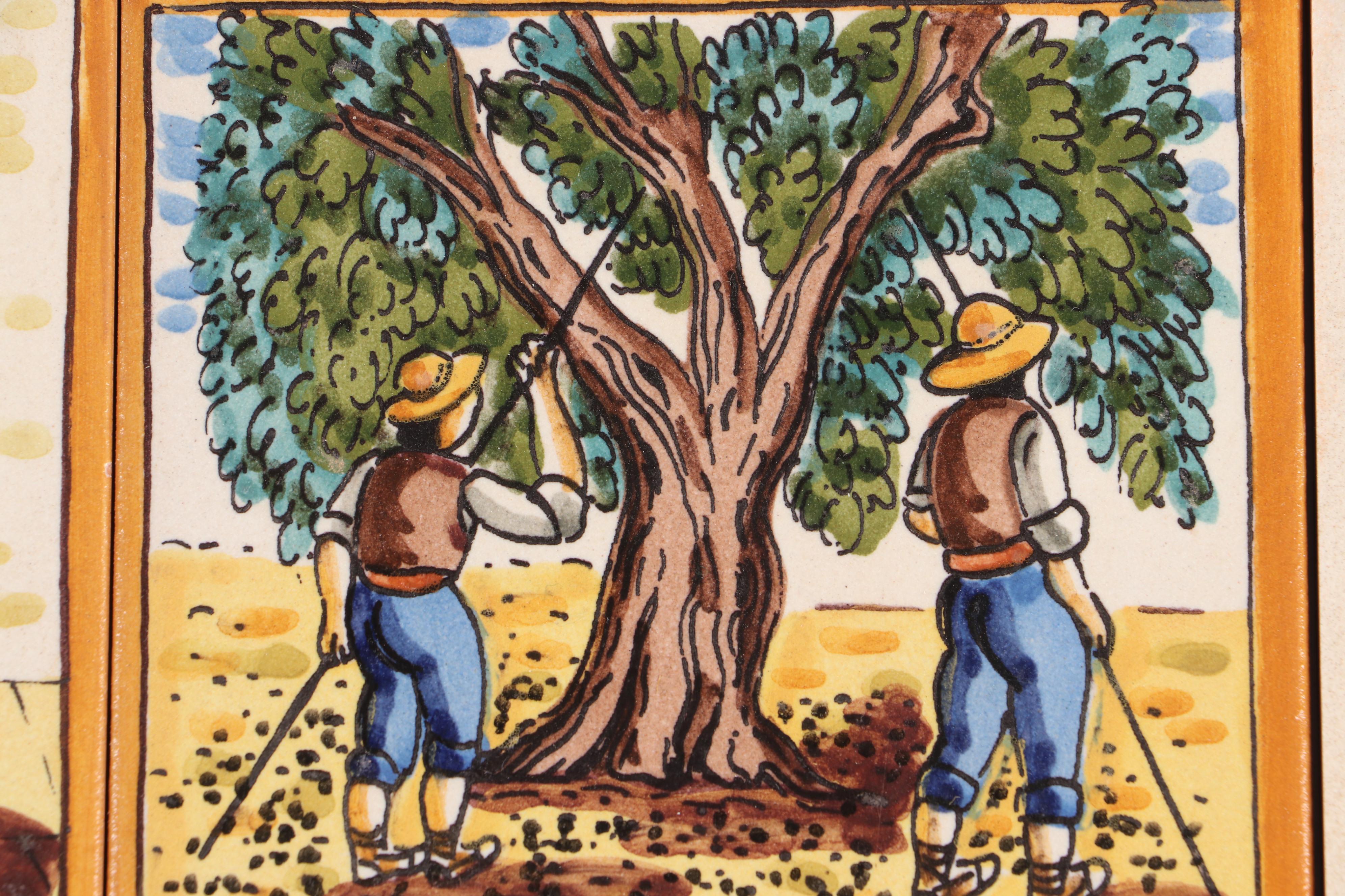 Decorative Spanish Tile Backsplash