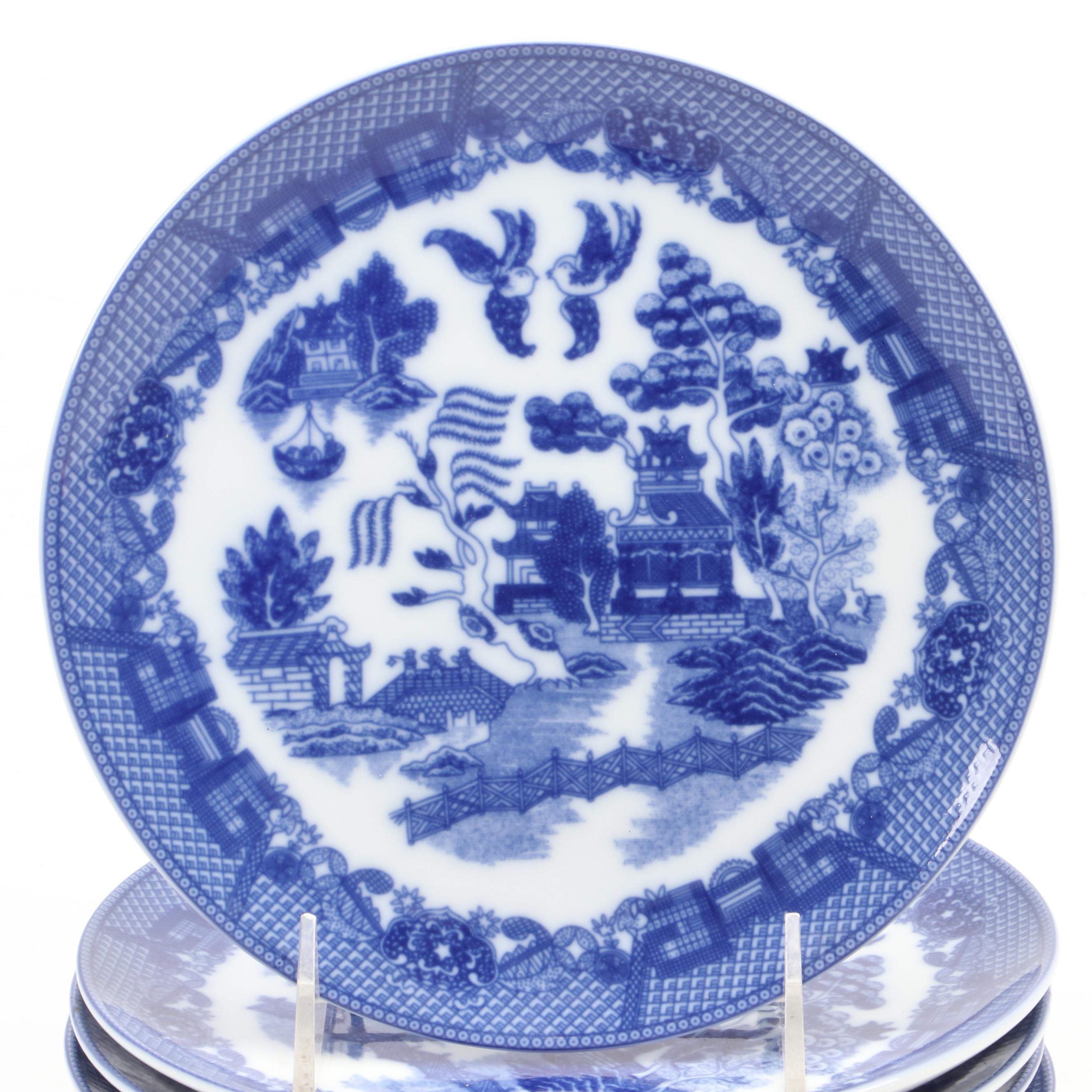 Blue Willow Plates, 20th Century